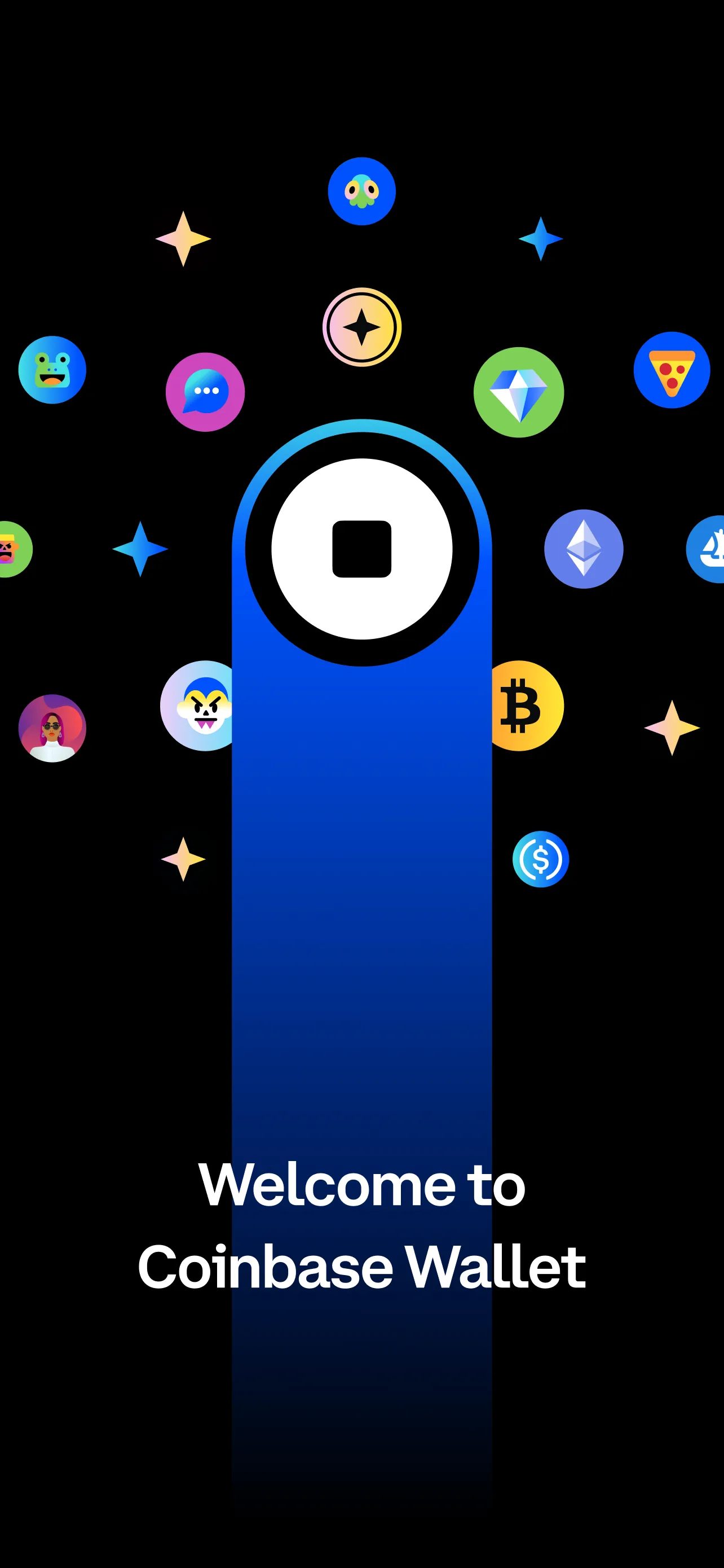 Coinbase Wallet: NFTs & Crypto iphone screenshot 1