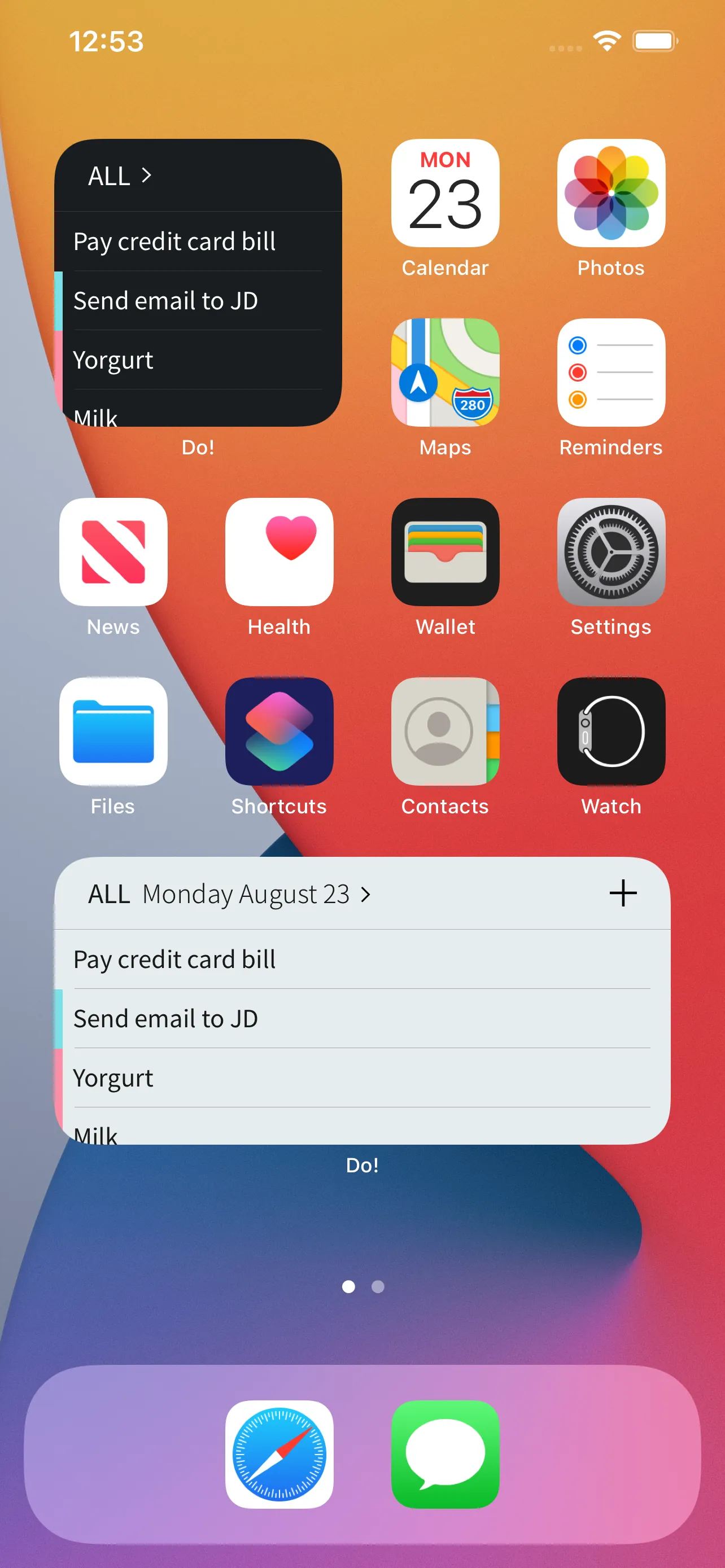 Do! - Simple To Do List iphone screenshot 2