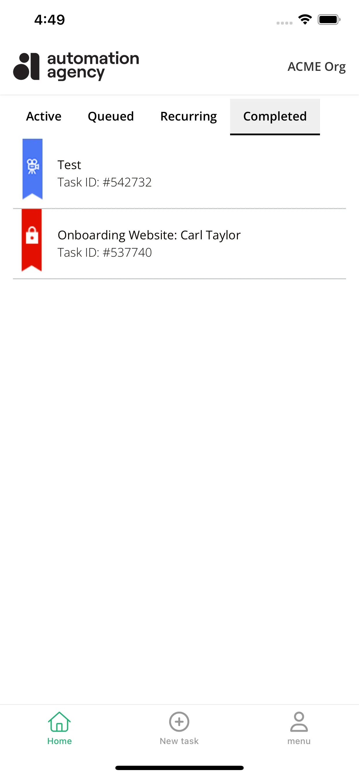 Task Hero by Automation Agency iphone screenshot 1