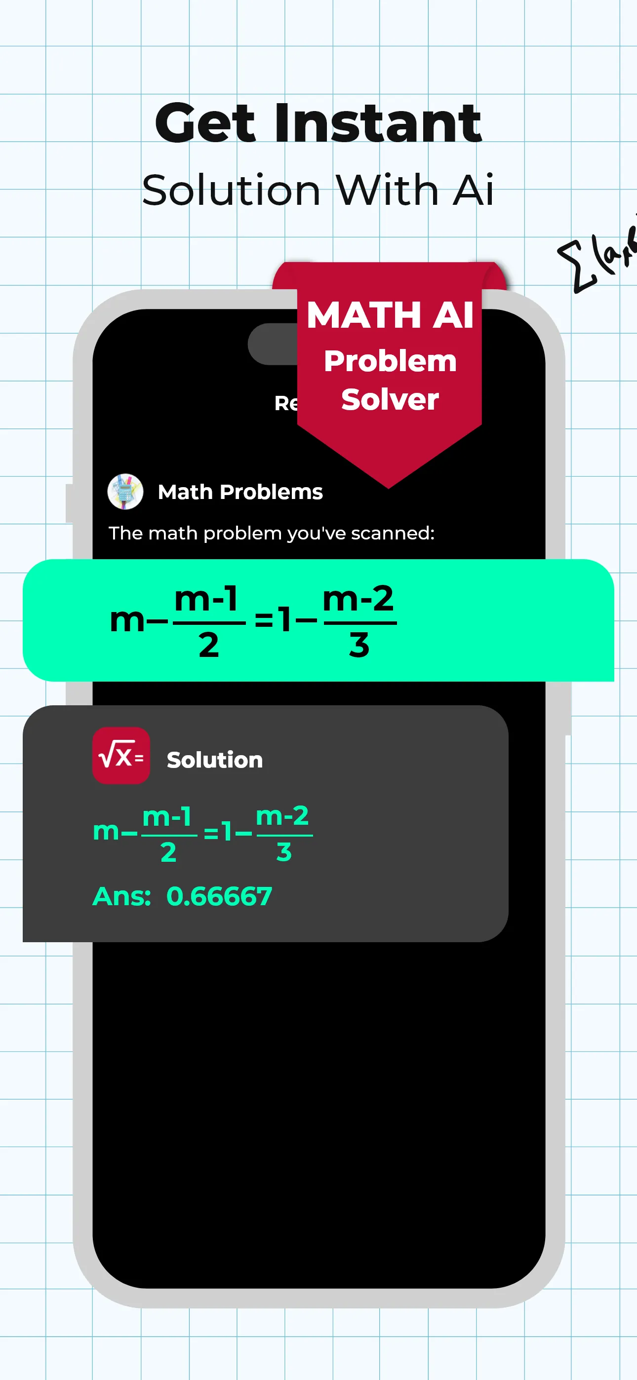 Math AI: Scientific Calculator iphone screenshot 1