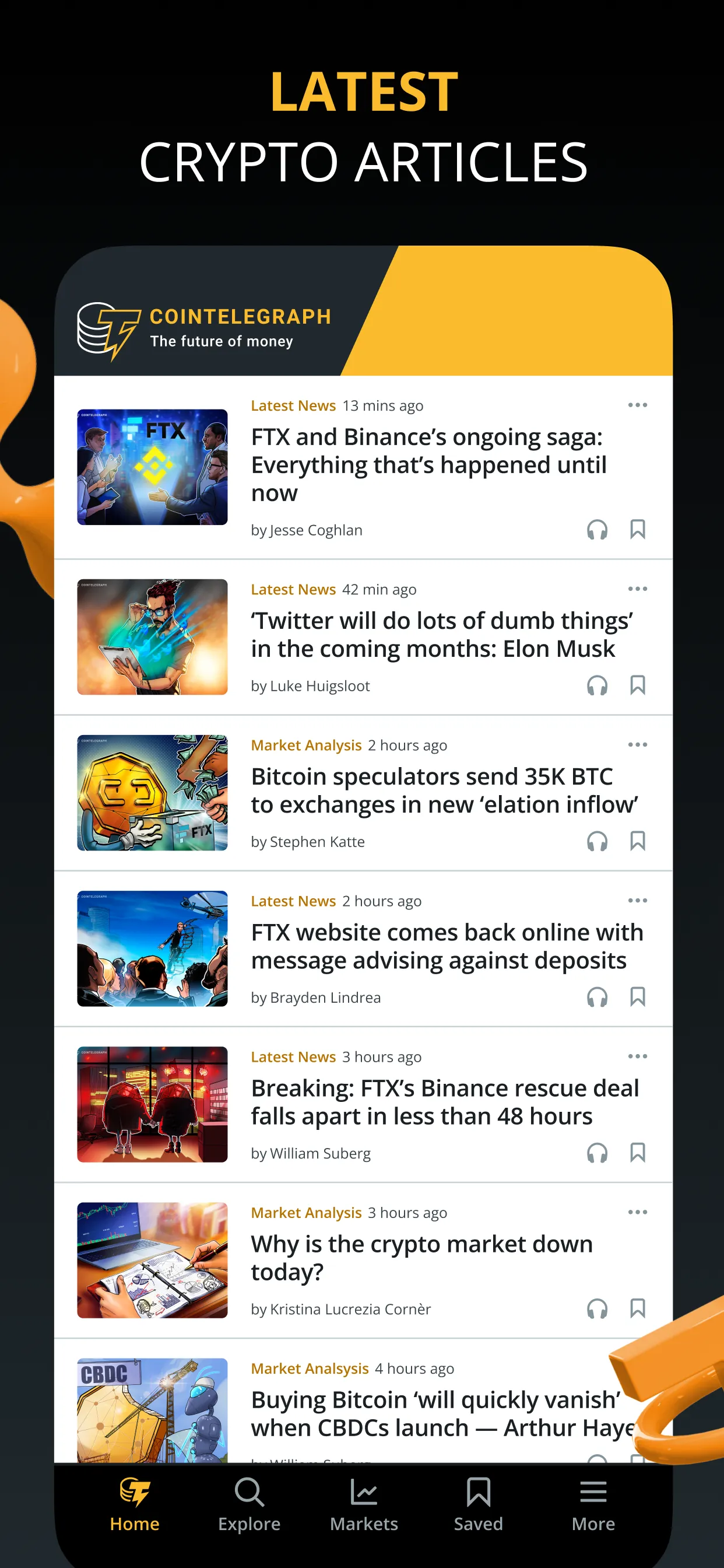 Cointelegraph: Crypto News iphone screenshot 6