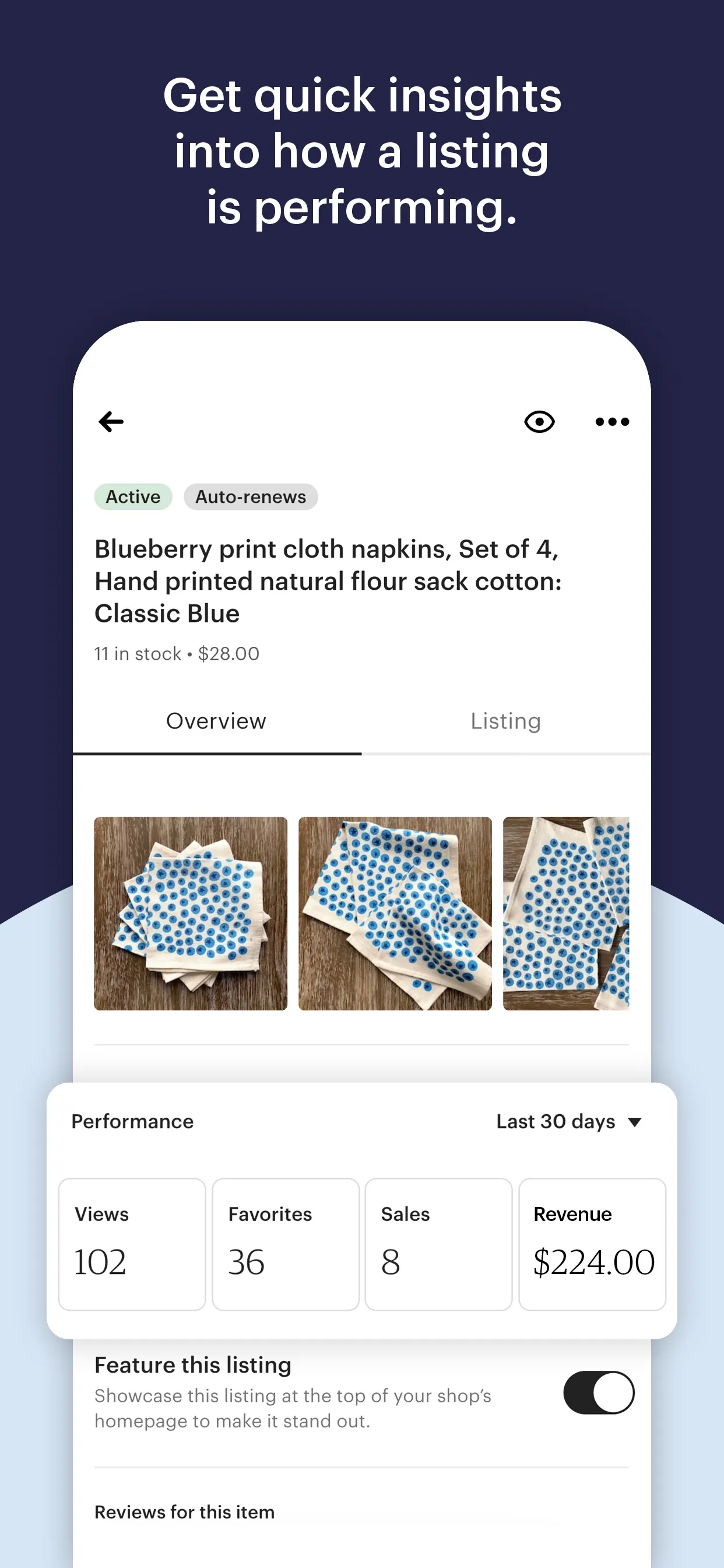 Etsy Seller: Manage Your Shop iphone screenshot 6