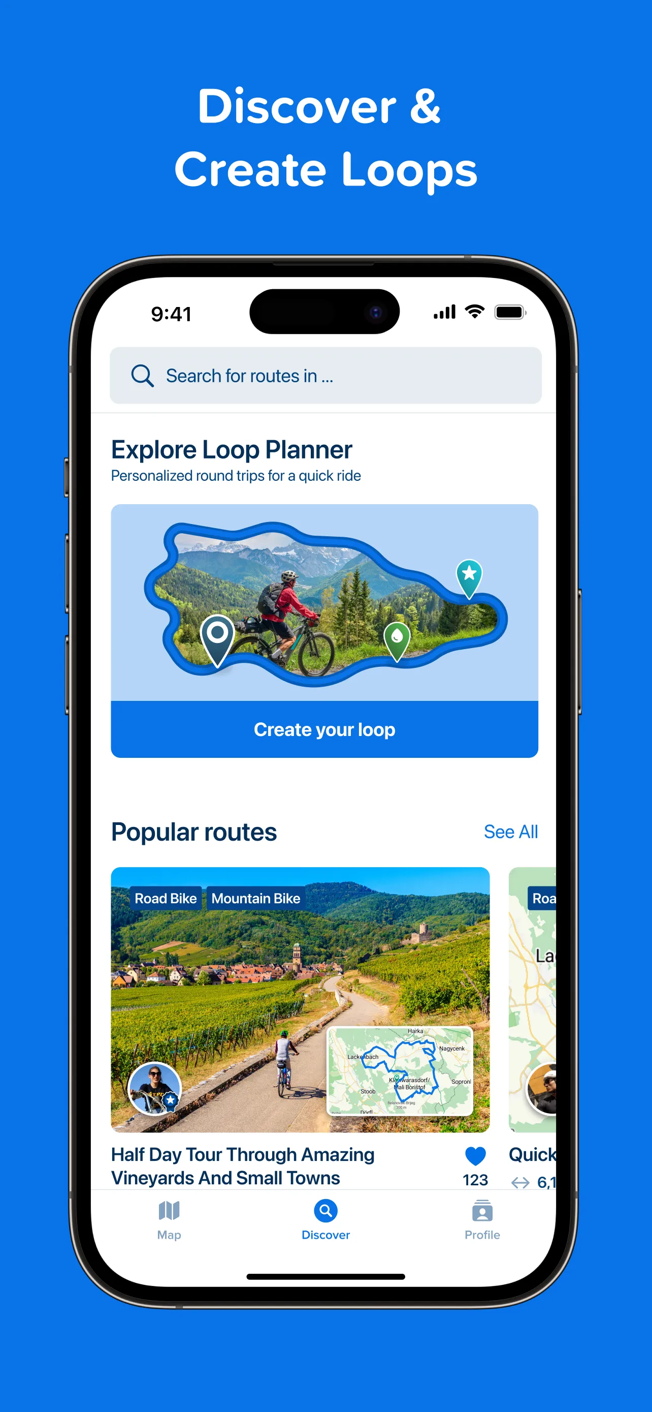 Bikemap: Bicycle Tracker & GPS iphone screenshot 4