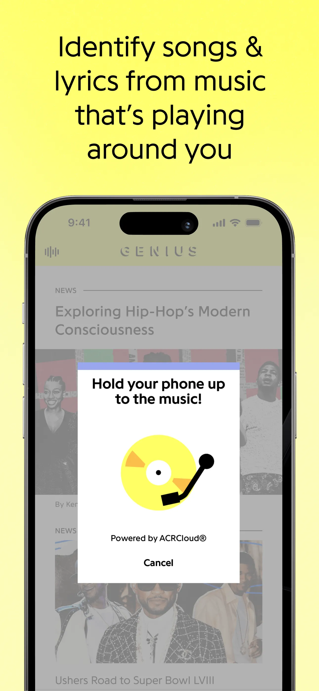 Genius: Song Lyrics Finder iphone screenshot 4
