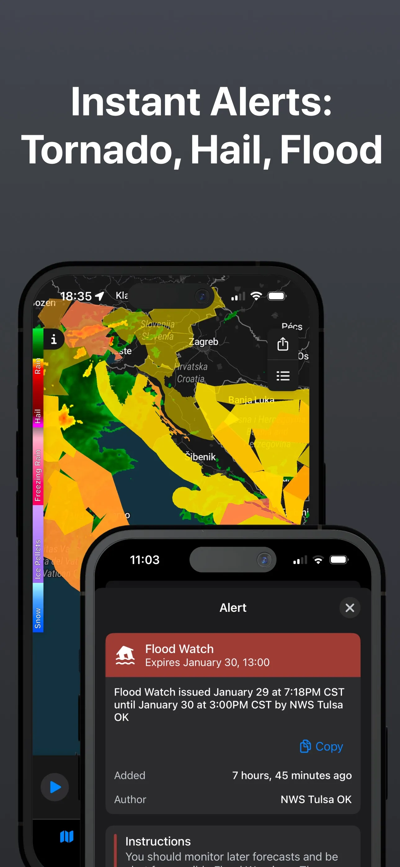 Rain Viewer: PRO Weather Radar iphone screenshot 9