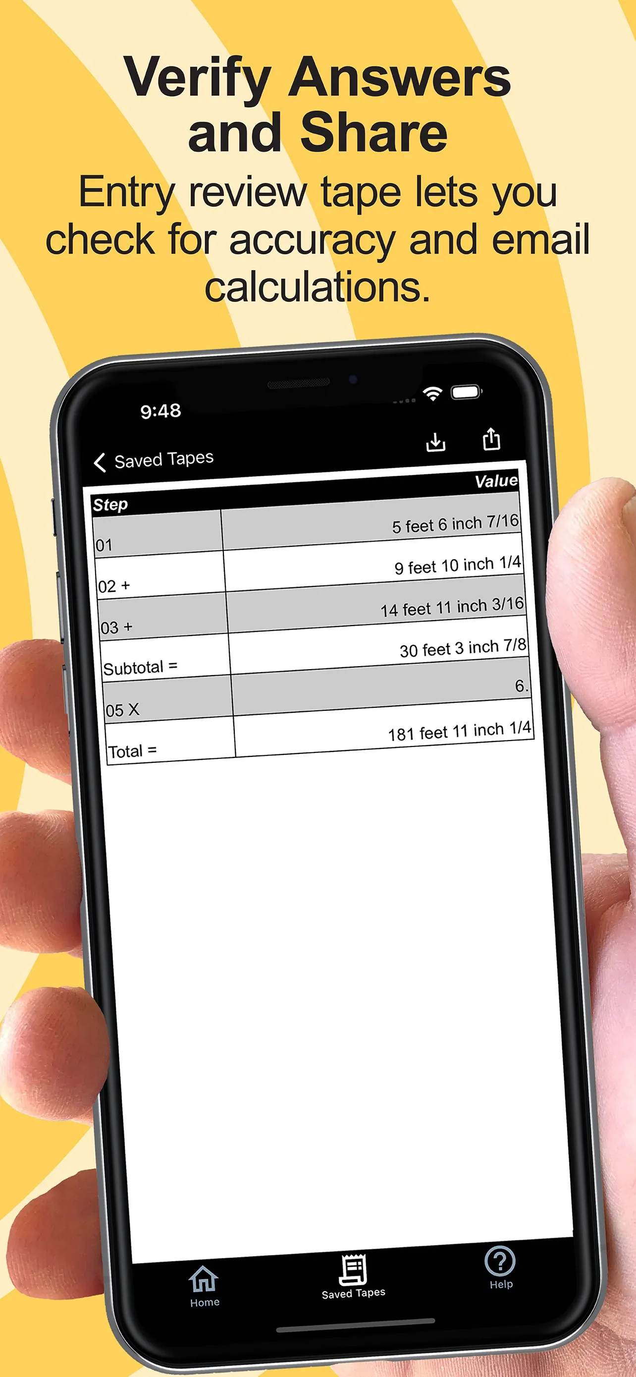 Material Estimator Calculator iphone screenshot 8