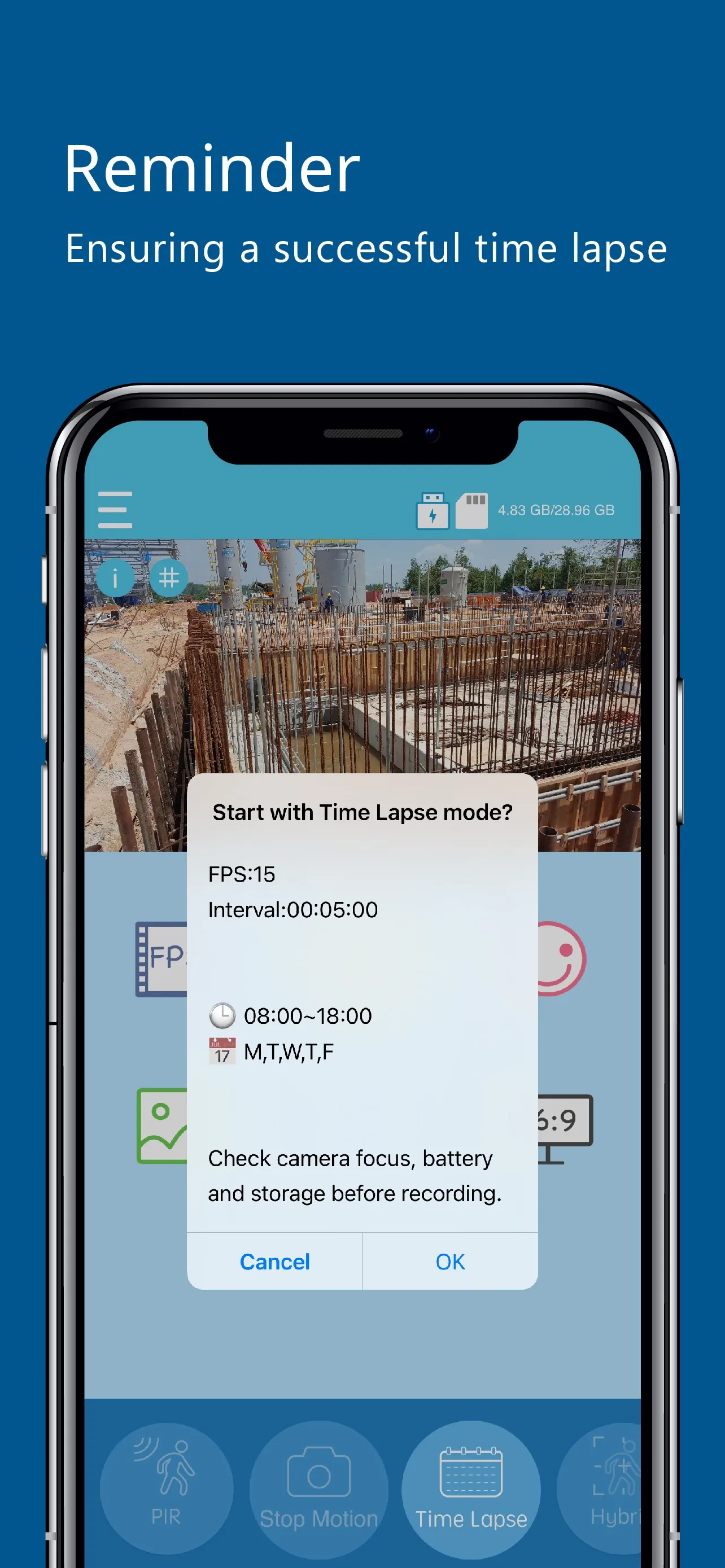 Time-Lapse Afidus iphone screenshot 3