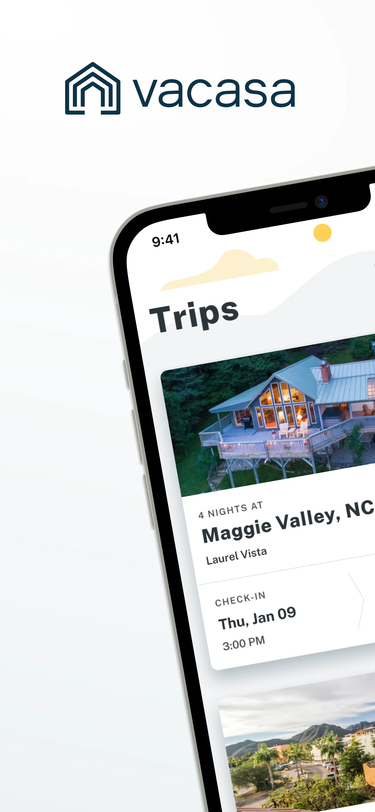 Vacasa - Vacation Rentals iphone screenshot 1