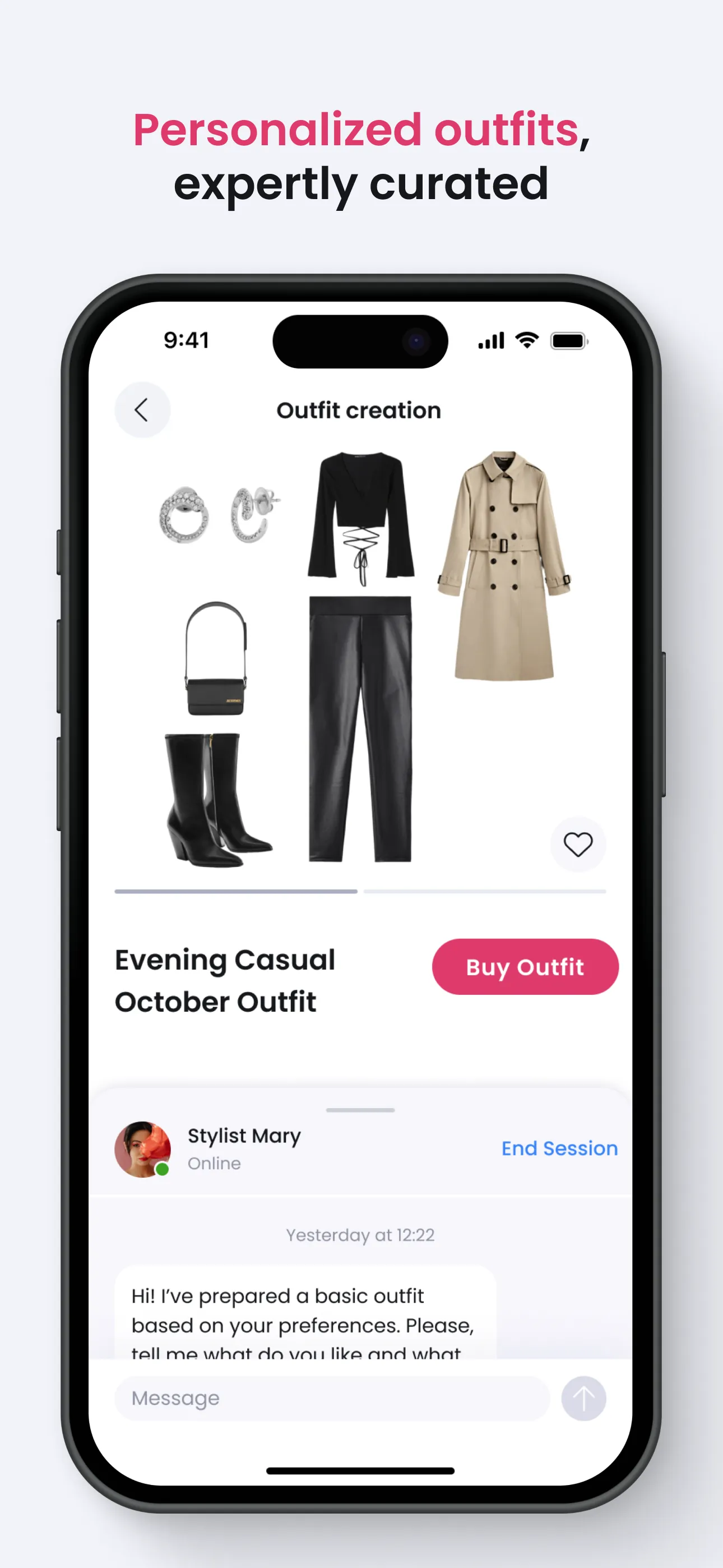 TITLE: outfits from stylists iphone screenshot 5