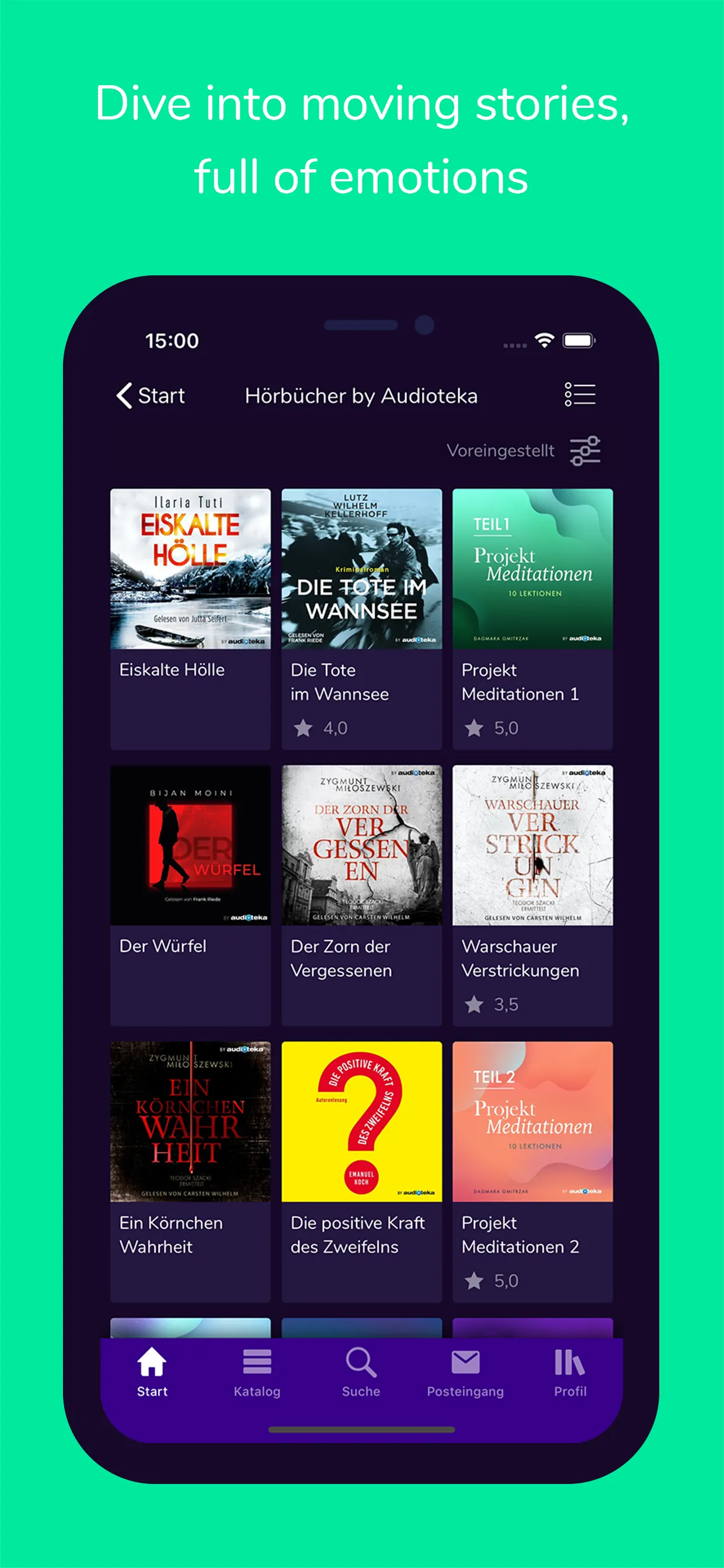 Audioteka iphone screenshot 3