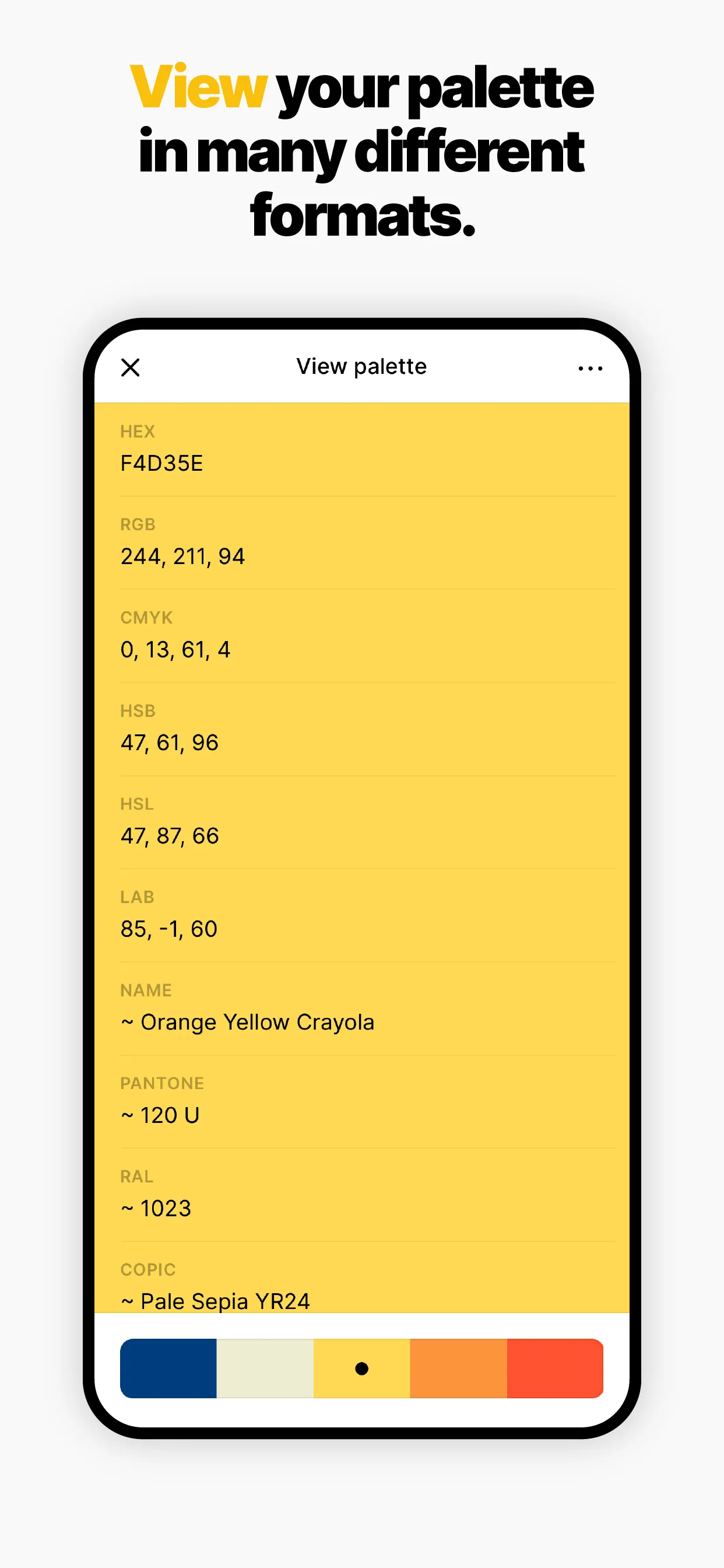 Coolors iphone screenshot 8