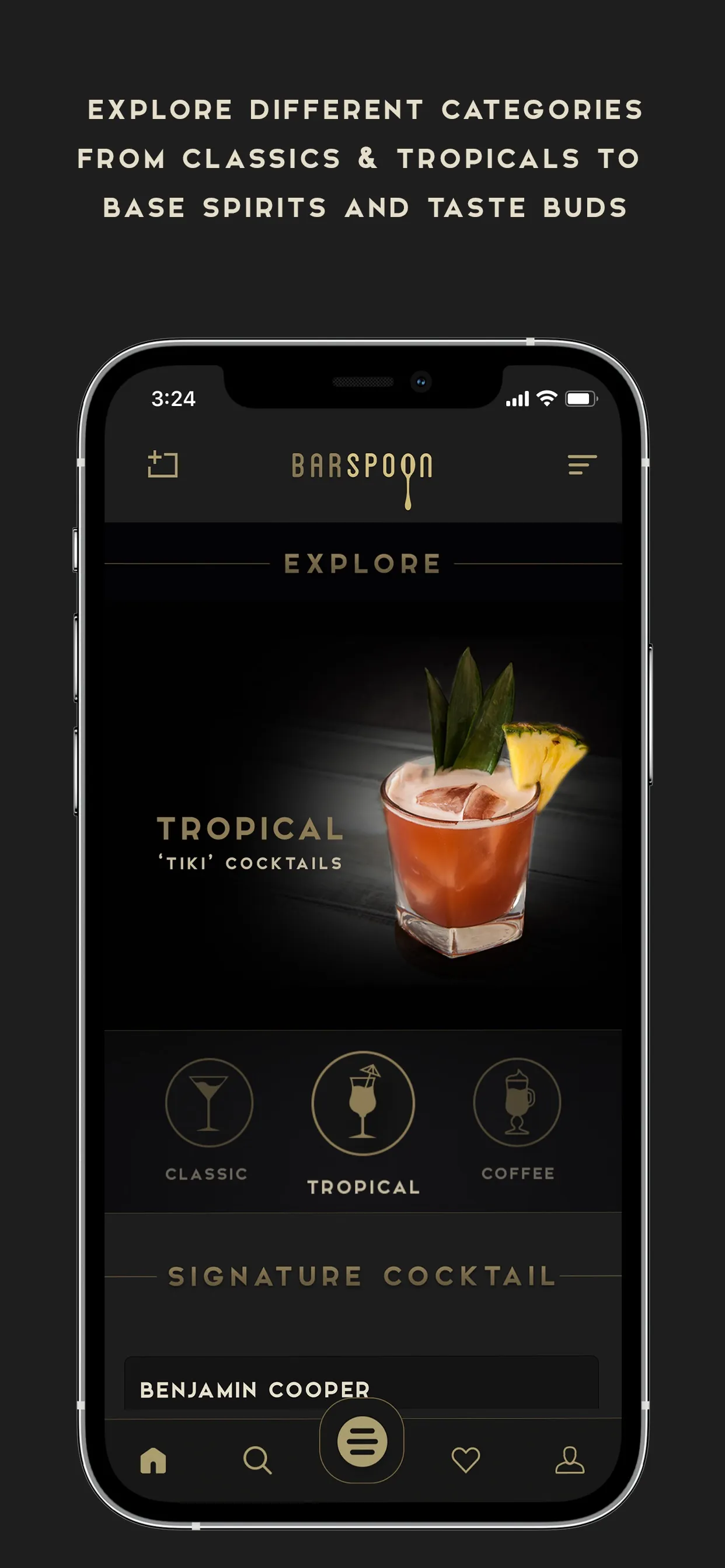 BarSpoon - the cocktail app! iphone screenshot 1