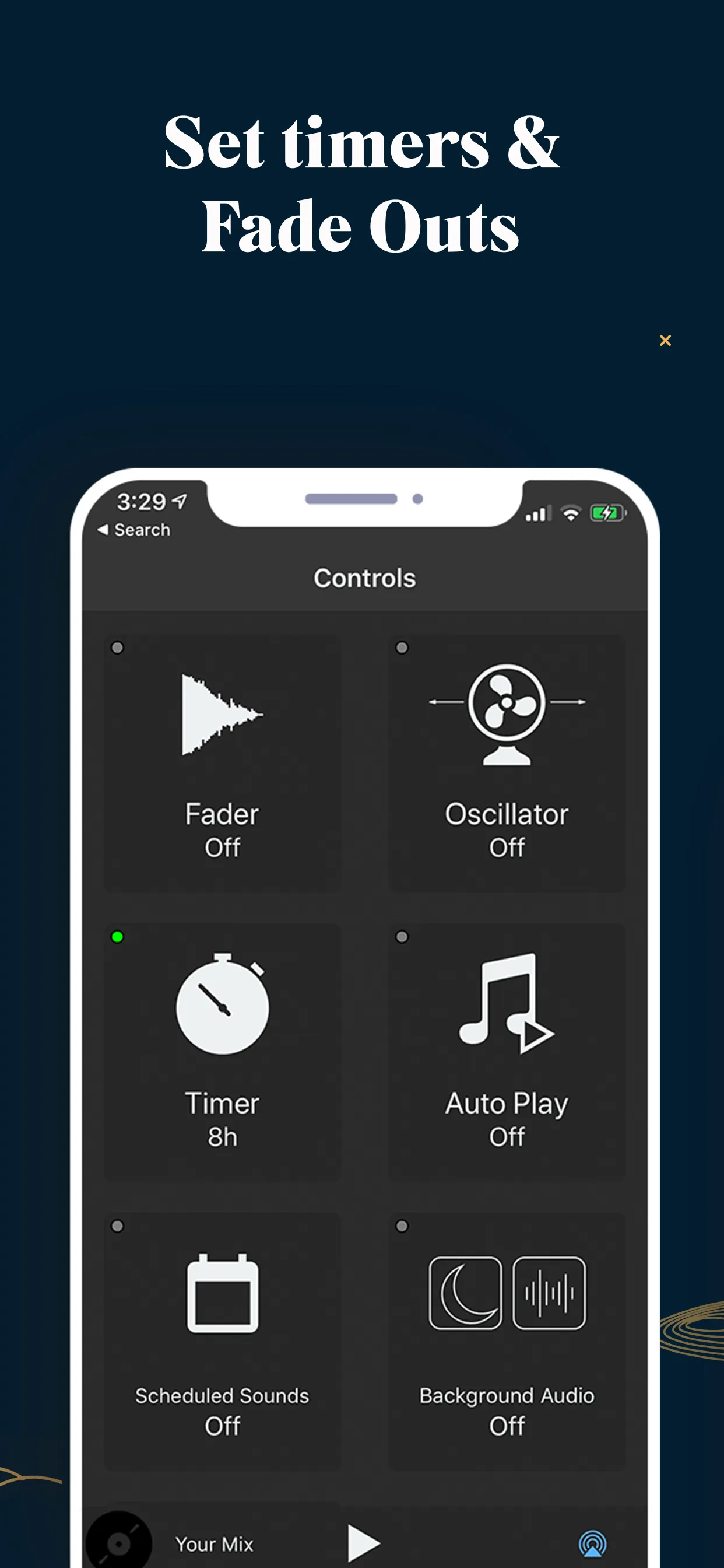 White Noise Deep Sleep Sounds iphone screenshot 5