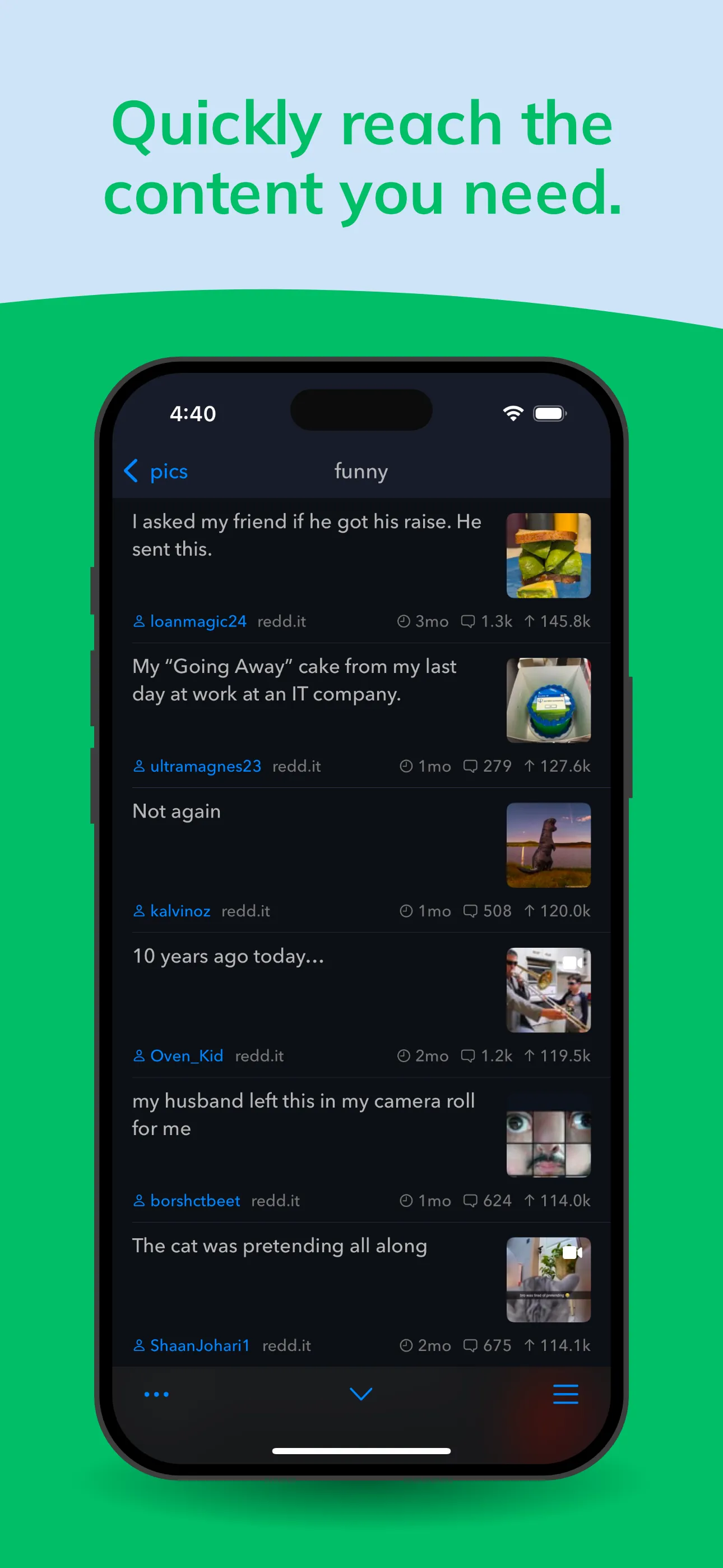 Narwhal for Reddit iphone screenshot 5