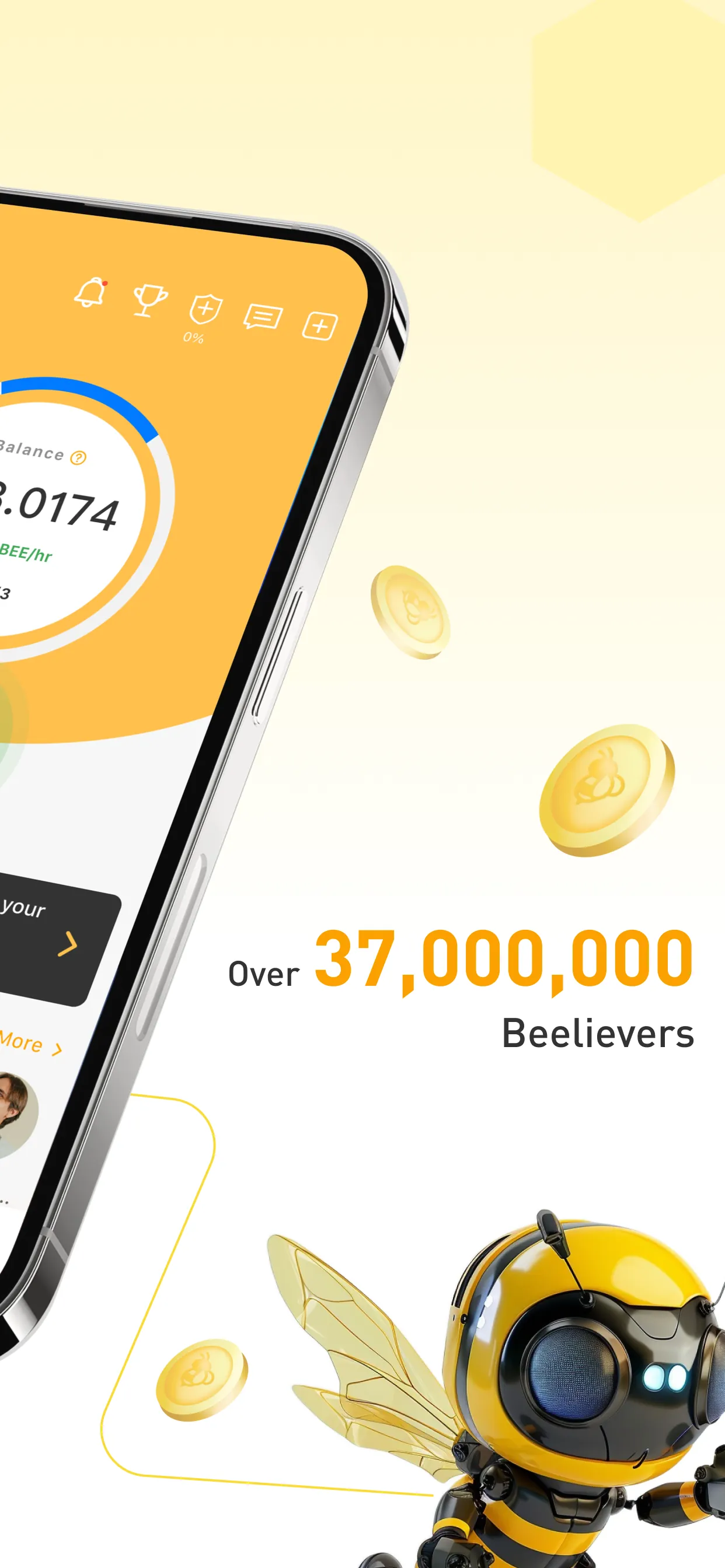 Bee Network:Phone-based Asset iphone screenshot 2