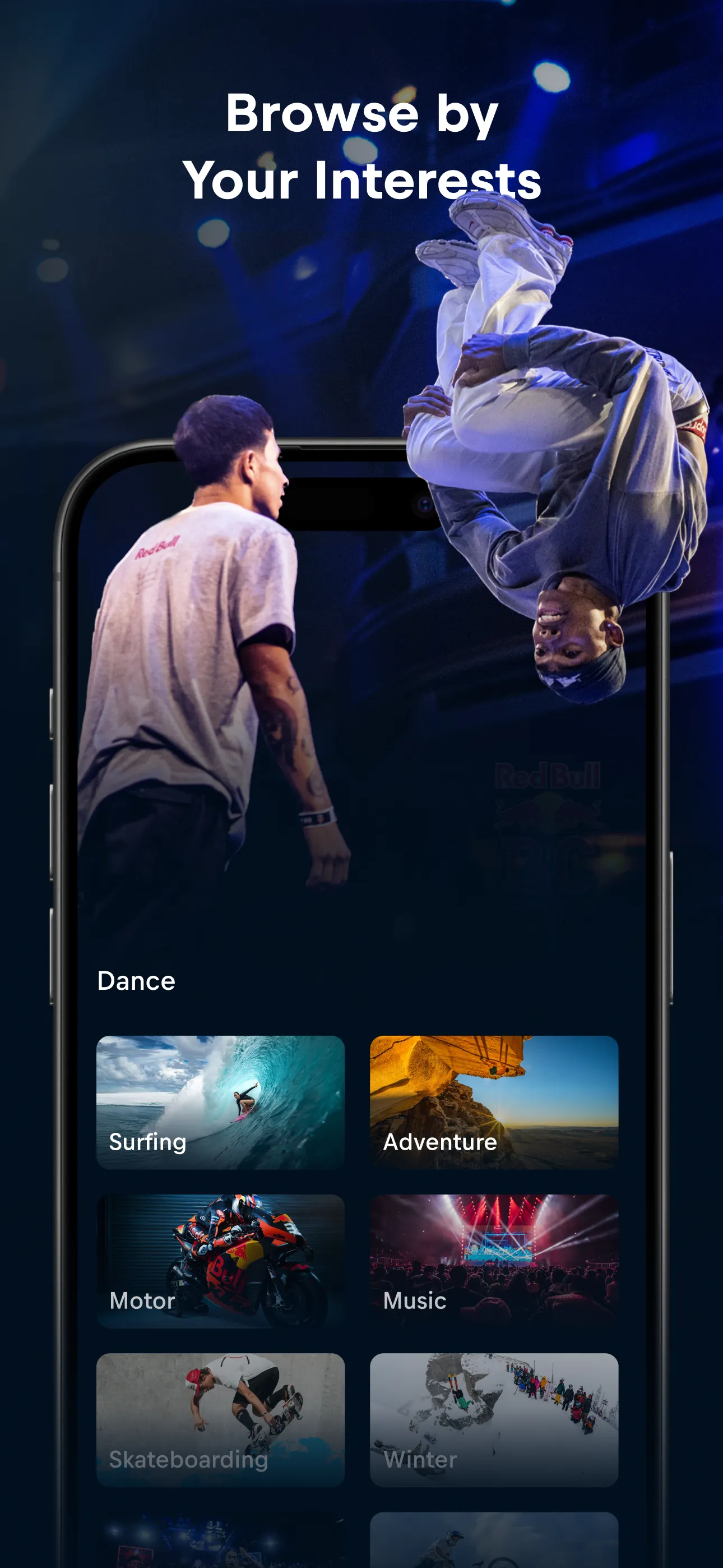 Red Bull TV: Watch Live Events iphone screenshot 4