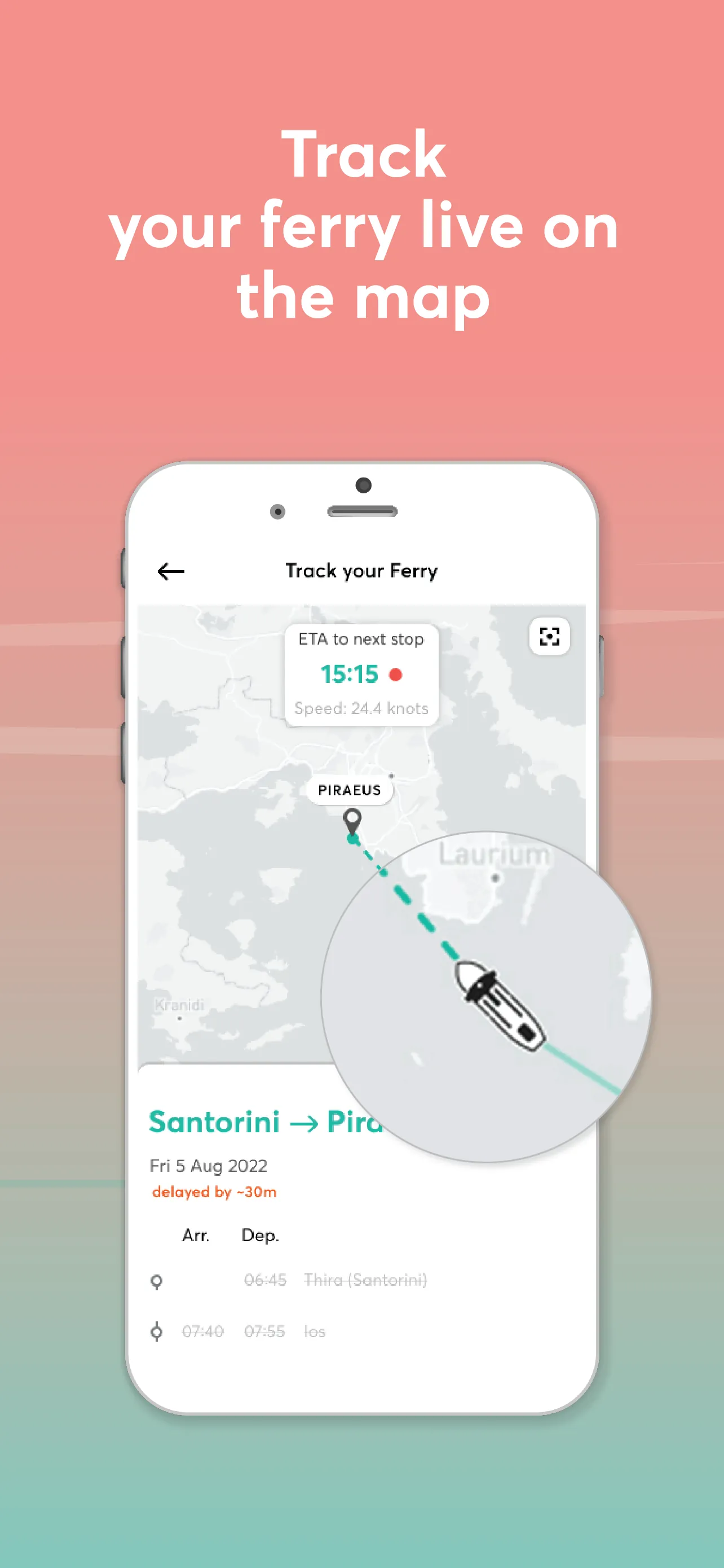 Ferryhopper iphone screenshot 6