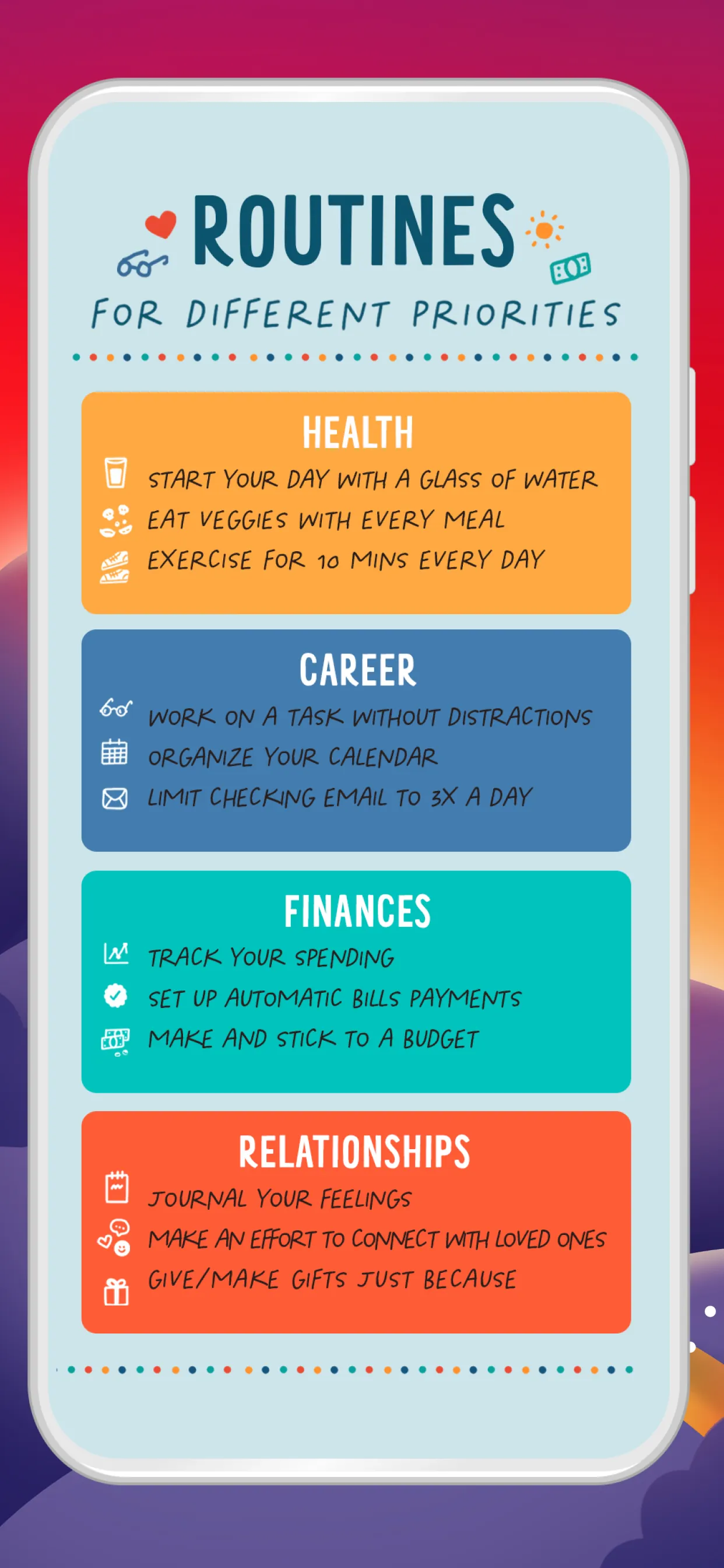 Fabulous: Daily Habit Tracker iphone screenshot 5