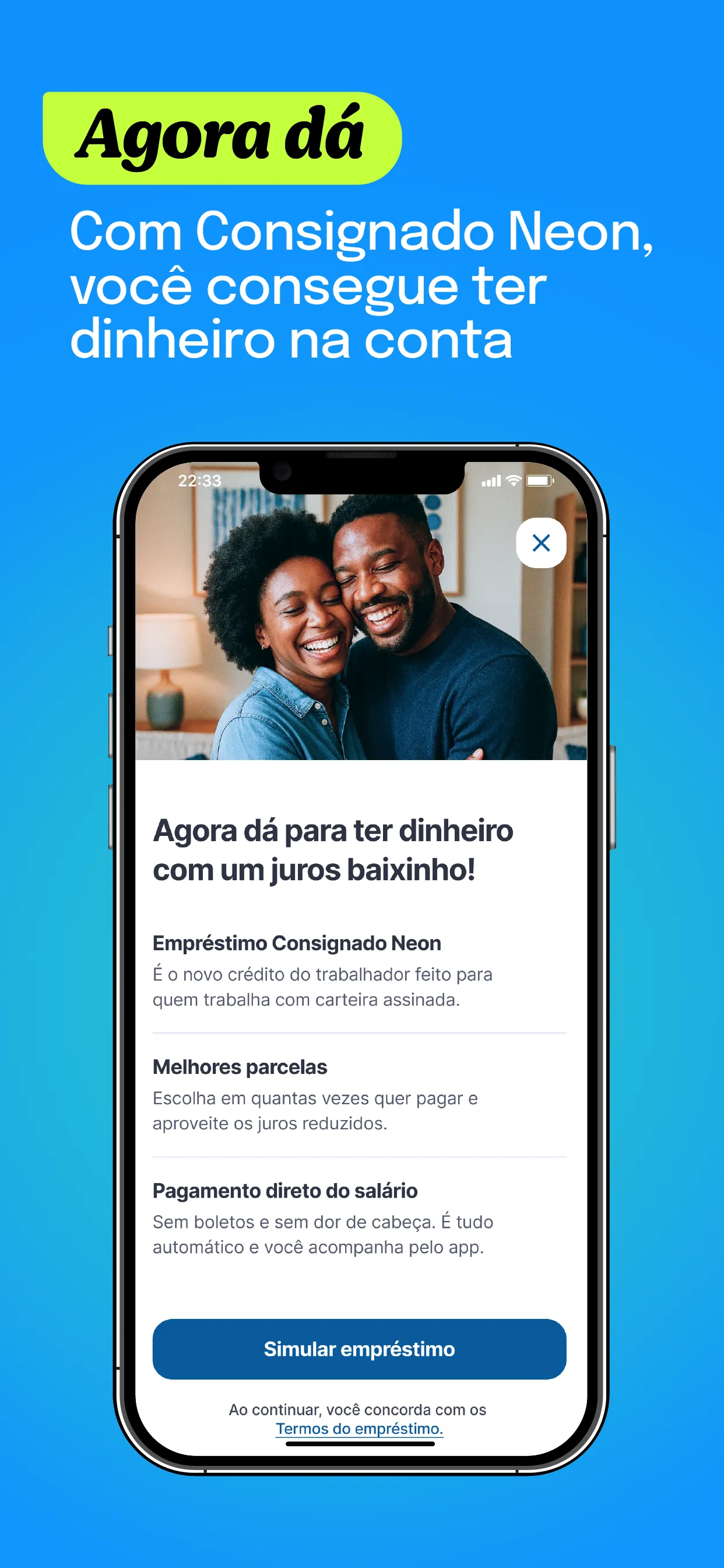 Neon: cartão de crédito iphone screenshot 3