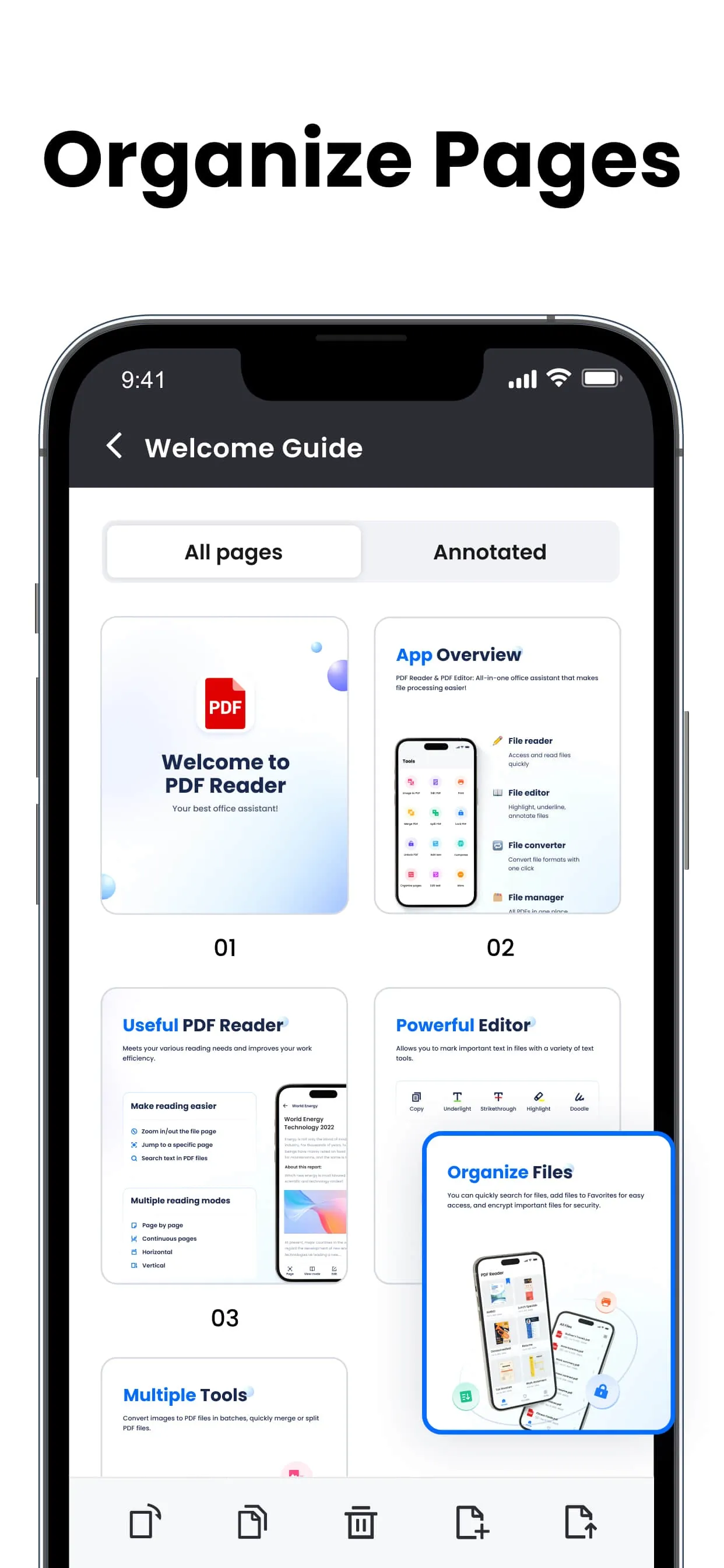 PDF Reader & PDF Editor iphone screenshot 6