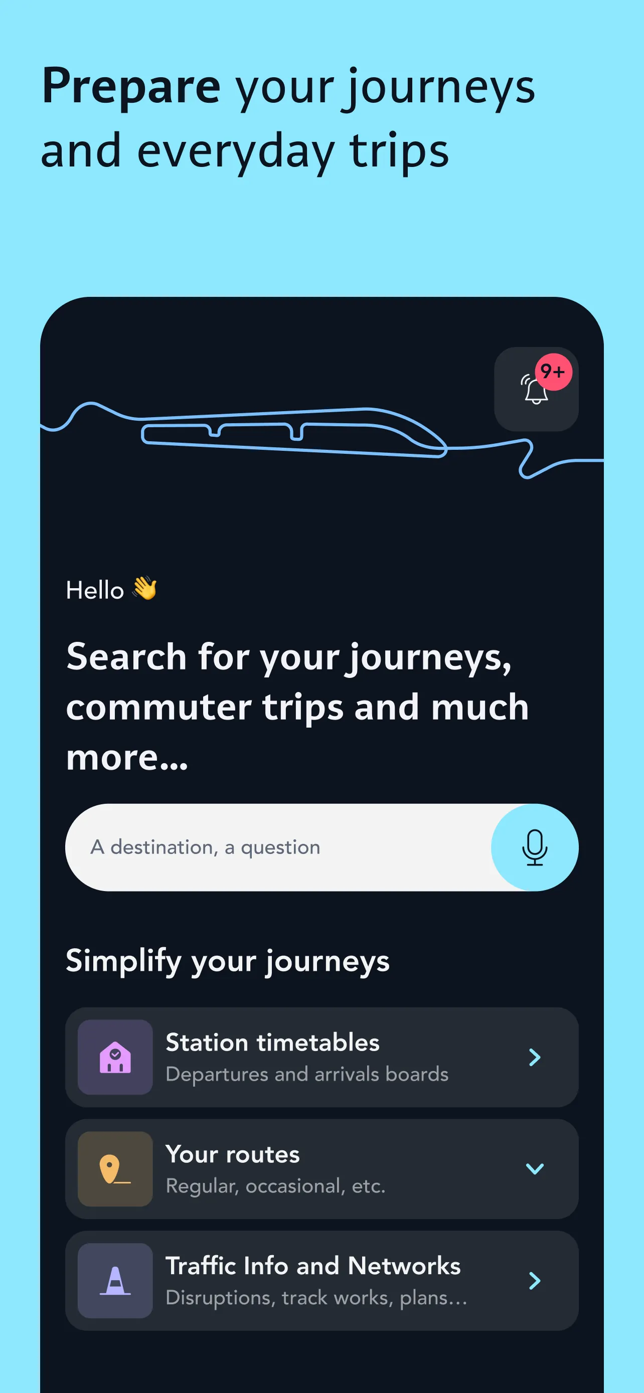 SNCF Connect: Trains & routes iphone screenshot 3