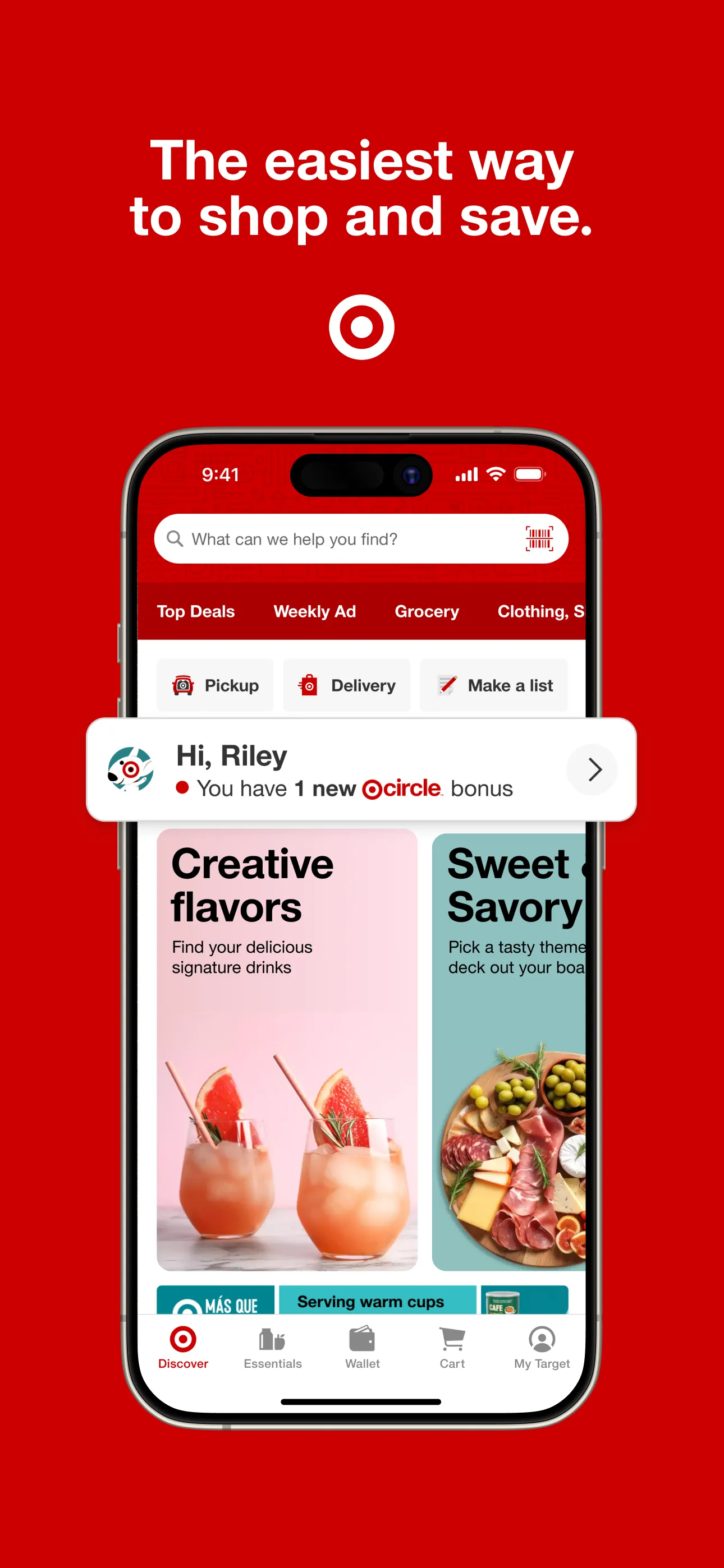 Target iphone screenshot 1