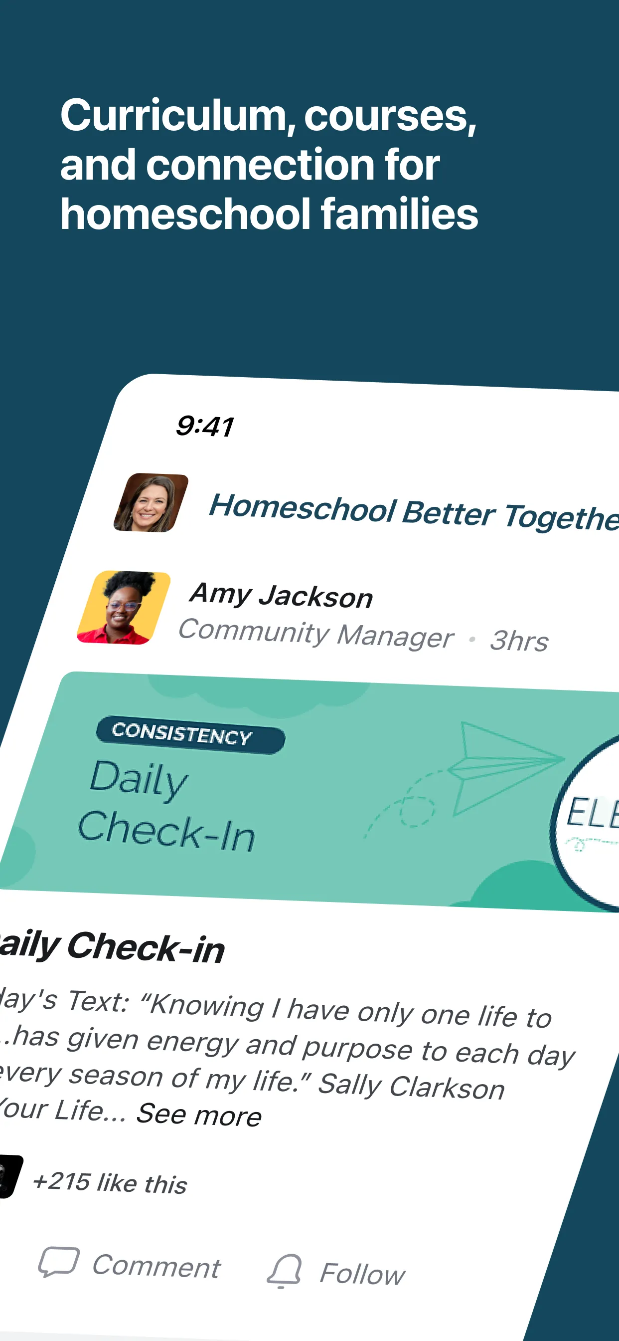 Homeschool Better Together iphone screenshot 1