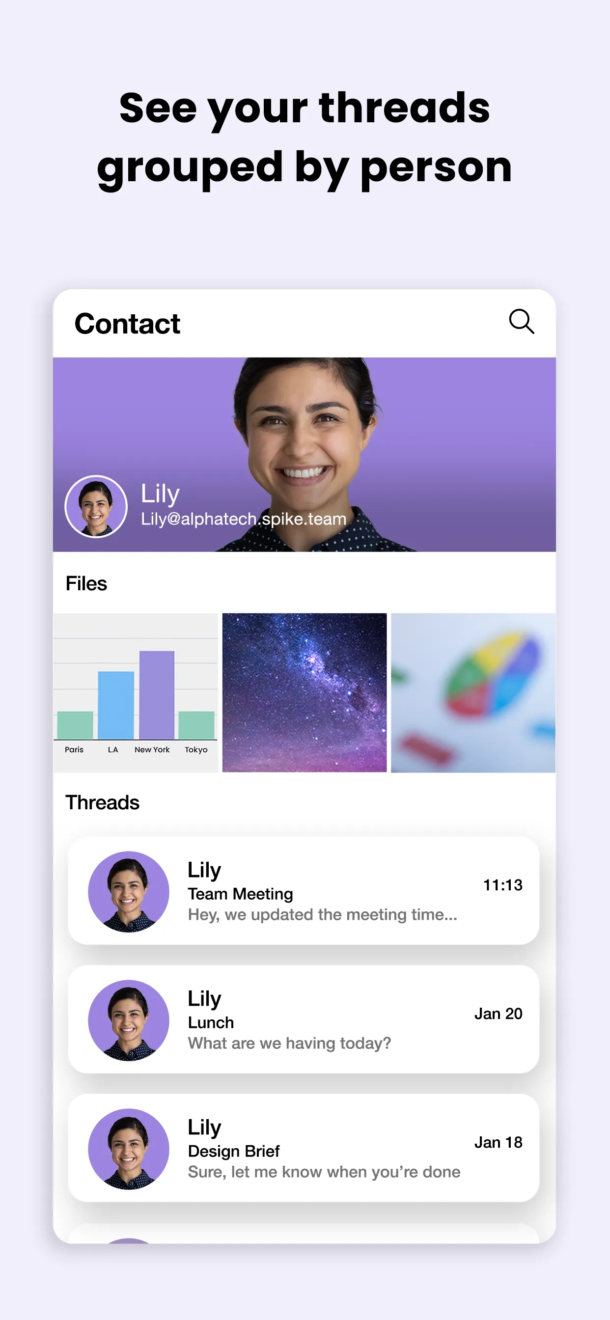 Spike: AI Email & Team Chat iphone screenshot 6