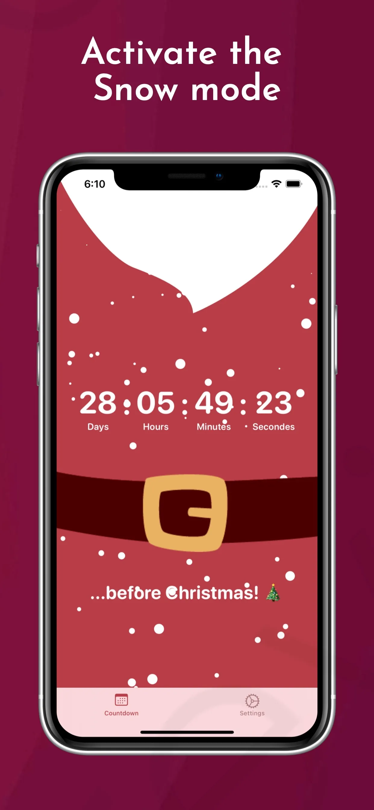 Christmas Countdown for 2025 iphone screenshot 6