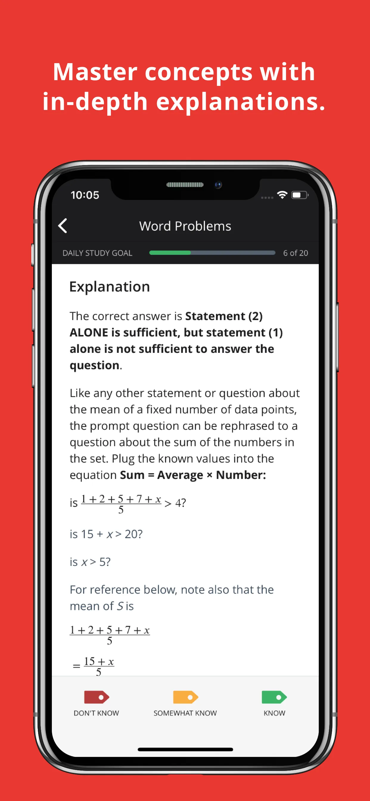 Official GMAT | Manhattan Prep iphone screenshot 4