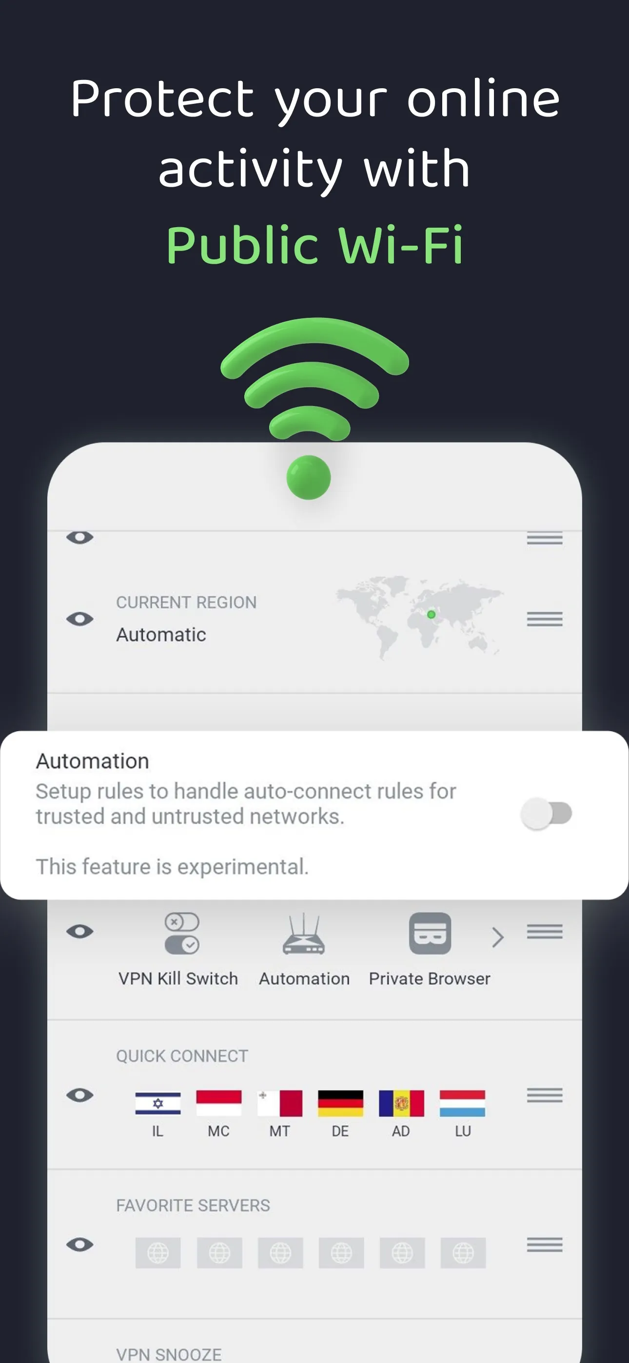 VPN by Private Internet Access iphone screenshot 5