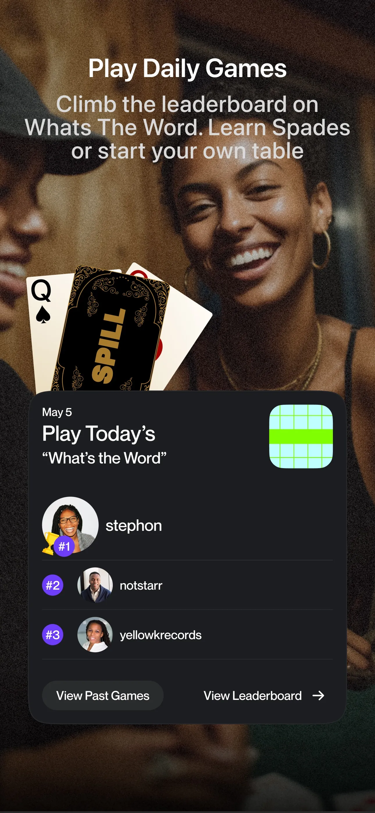 Spill-App iphone screenshot 5