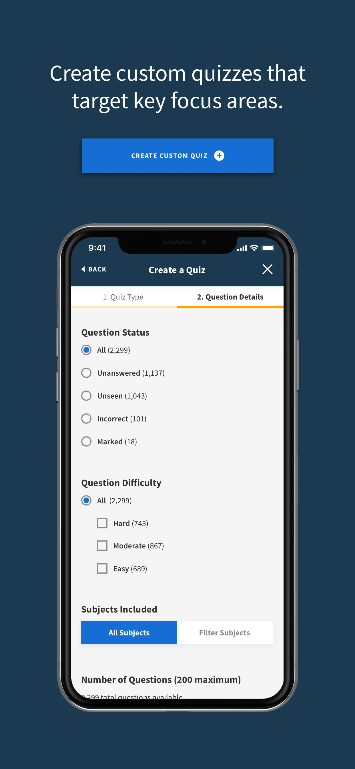 BoardVitals Medical Exam Prep iphone screenshot 1