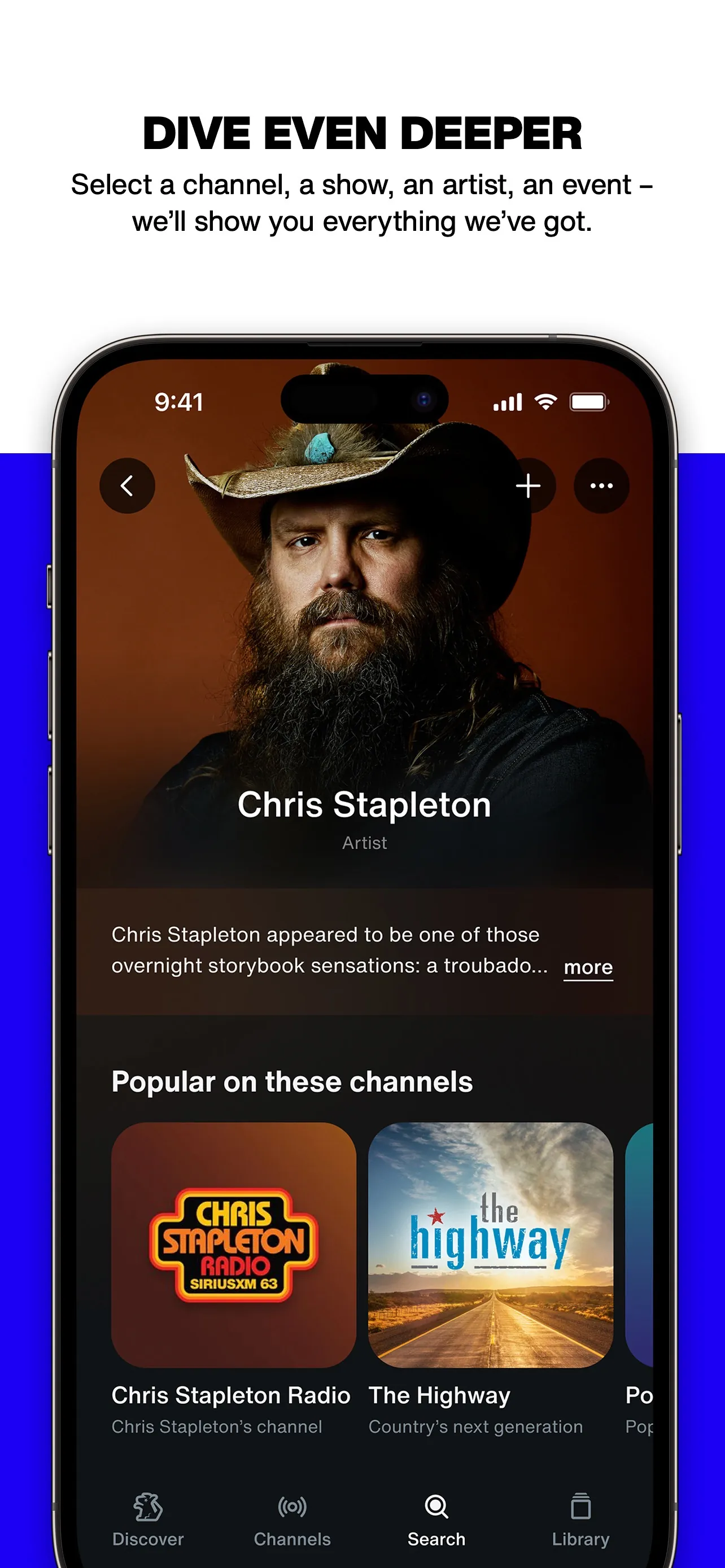 SiriusXM: Music, Sports & News iphone screenshot 4
