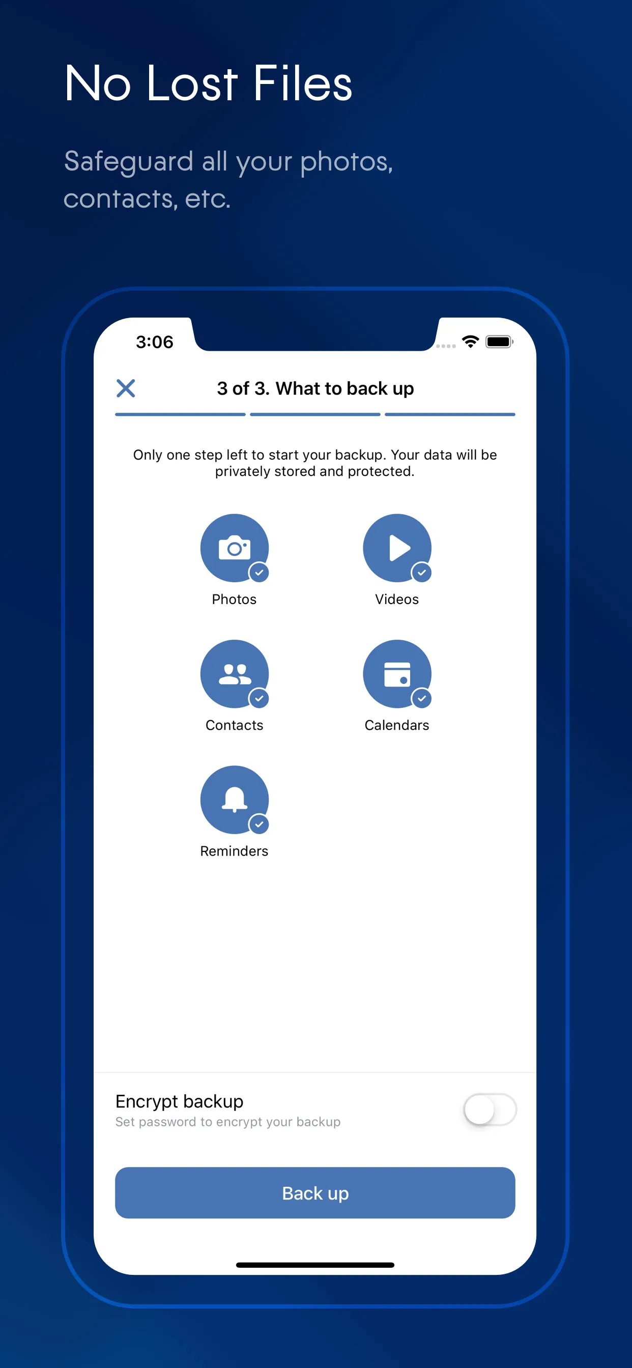 Acronis Mobile iphone screenshot 5
