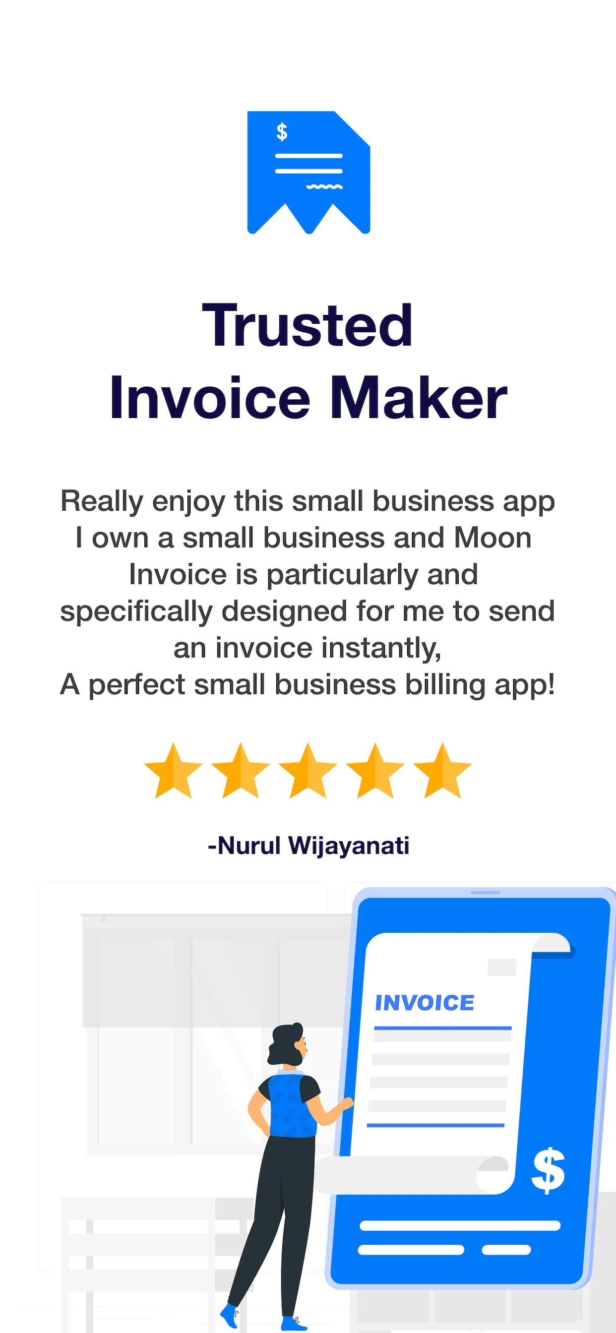 Easy Invoice Maker App by Moon iphone screenshot 10