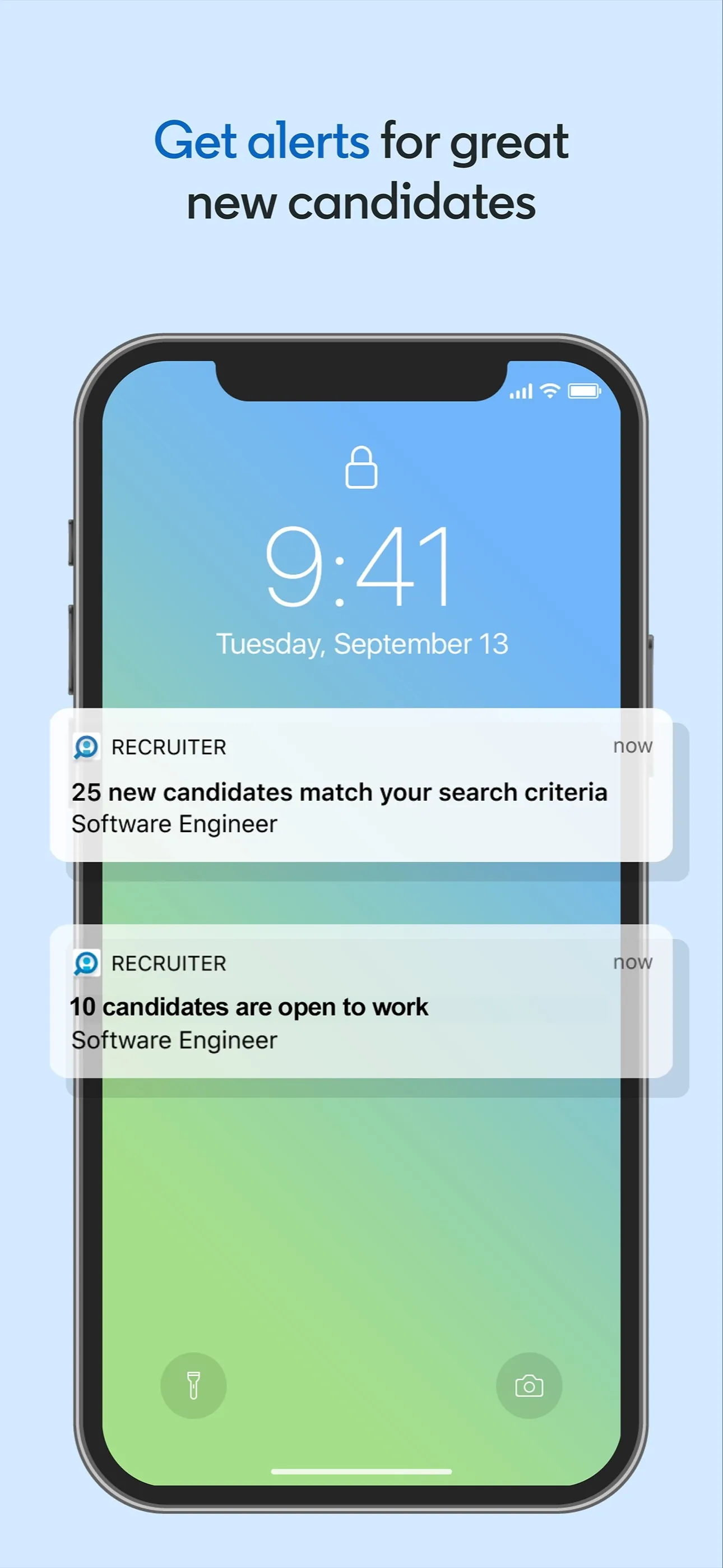 LinkedIn Recruiter iphone screenshot 7
