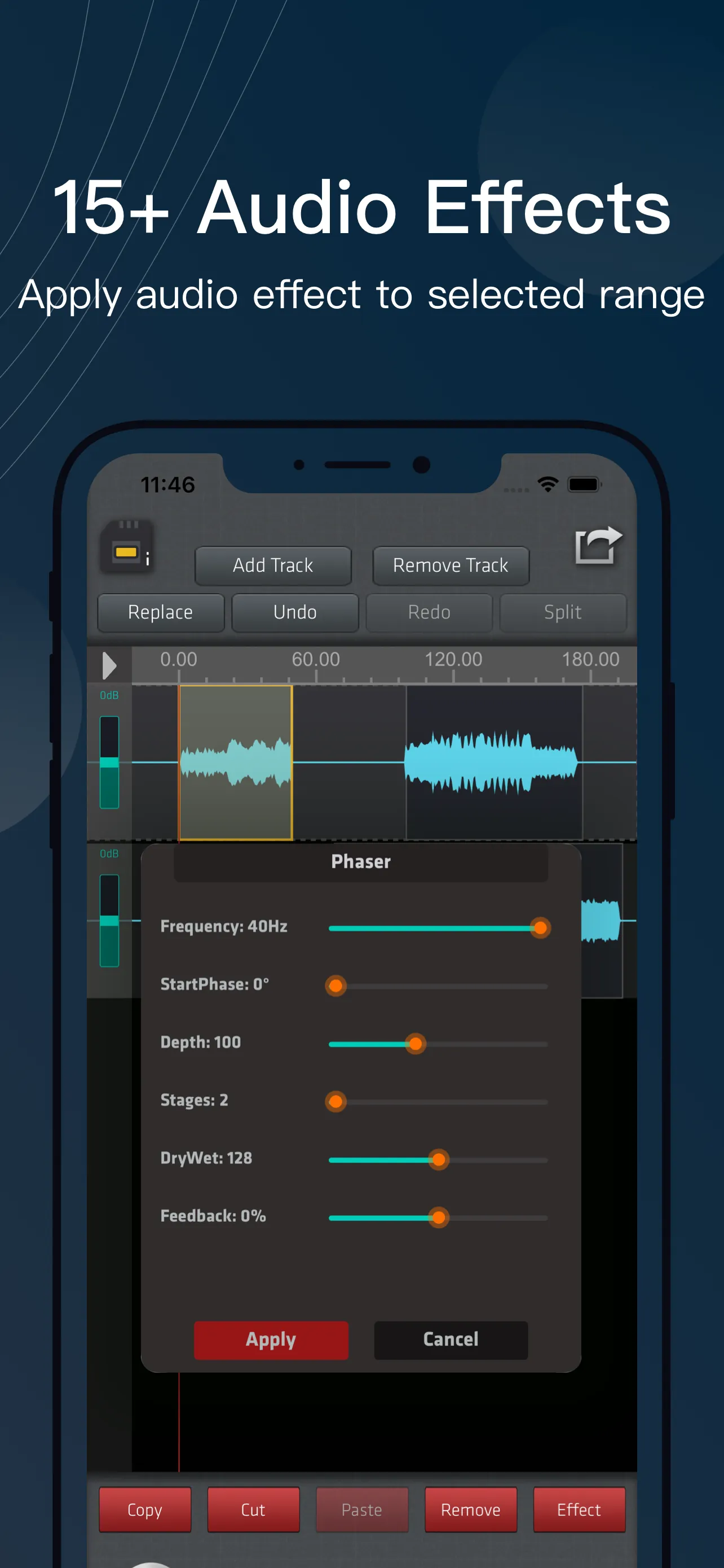 SoundLab - Audio Editor iphone screenshot 2