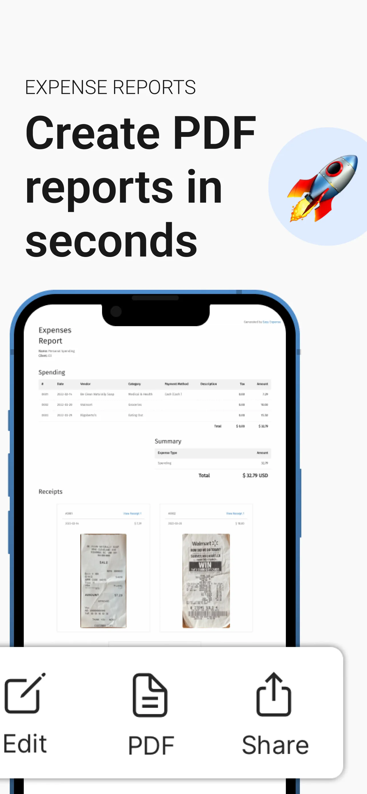 Receipt Scanner: Easy Expense iphone screenshot 4