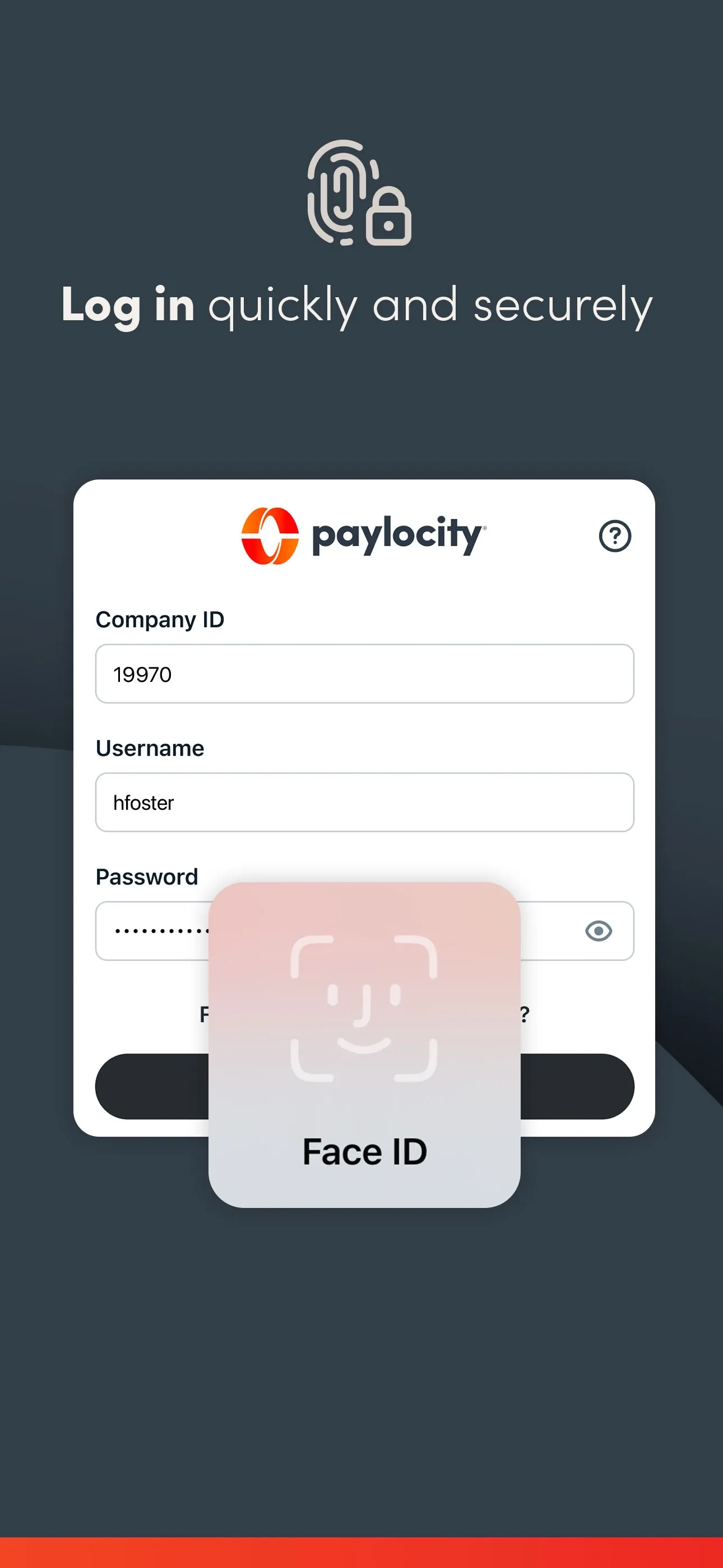 Paylocity iphone screenshot 10