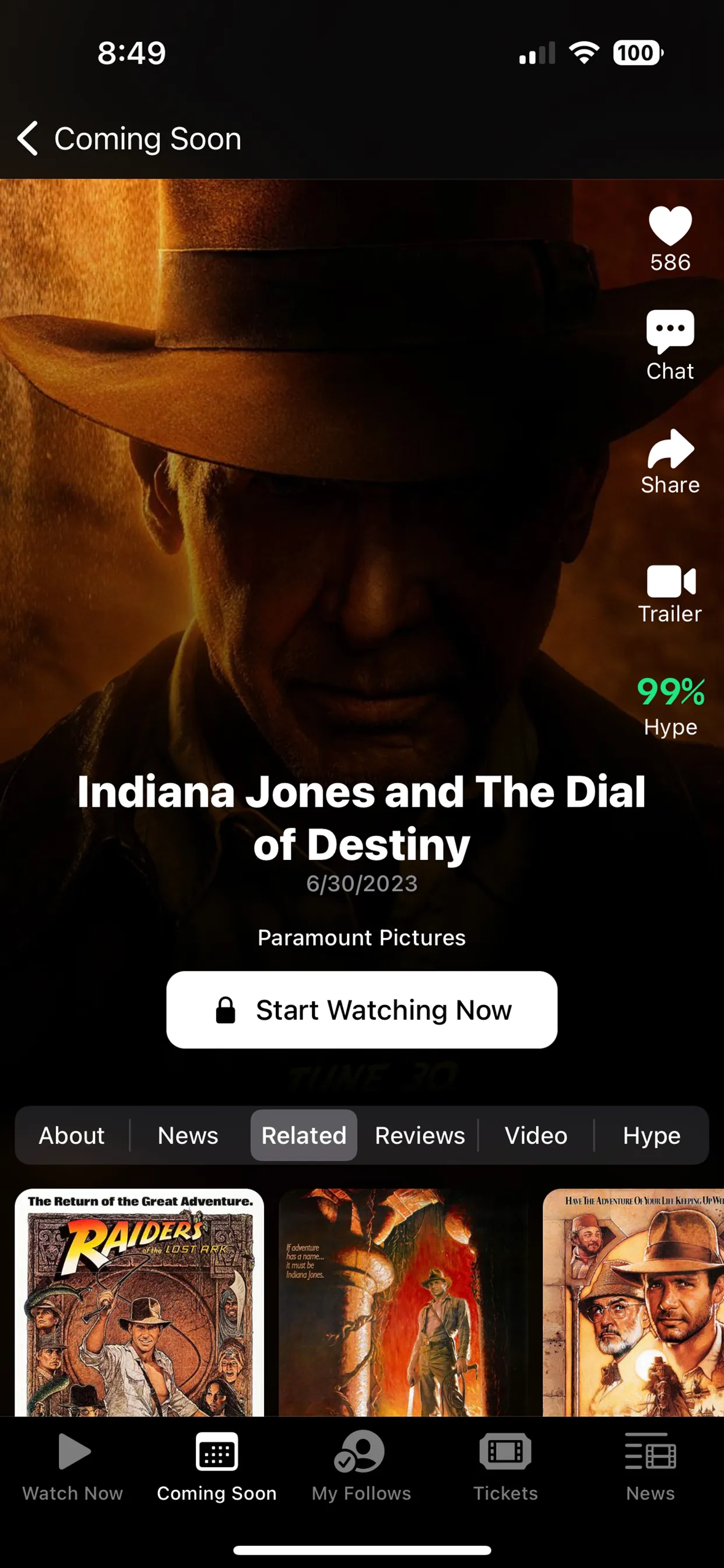 Movies Now! Watch At Home Apps iphone screenshot 4