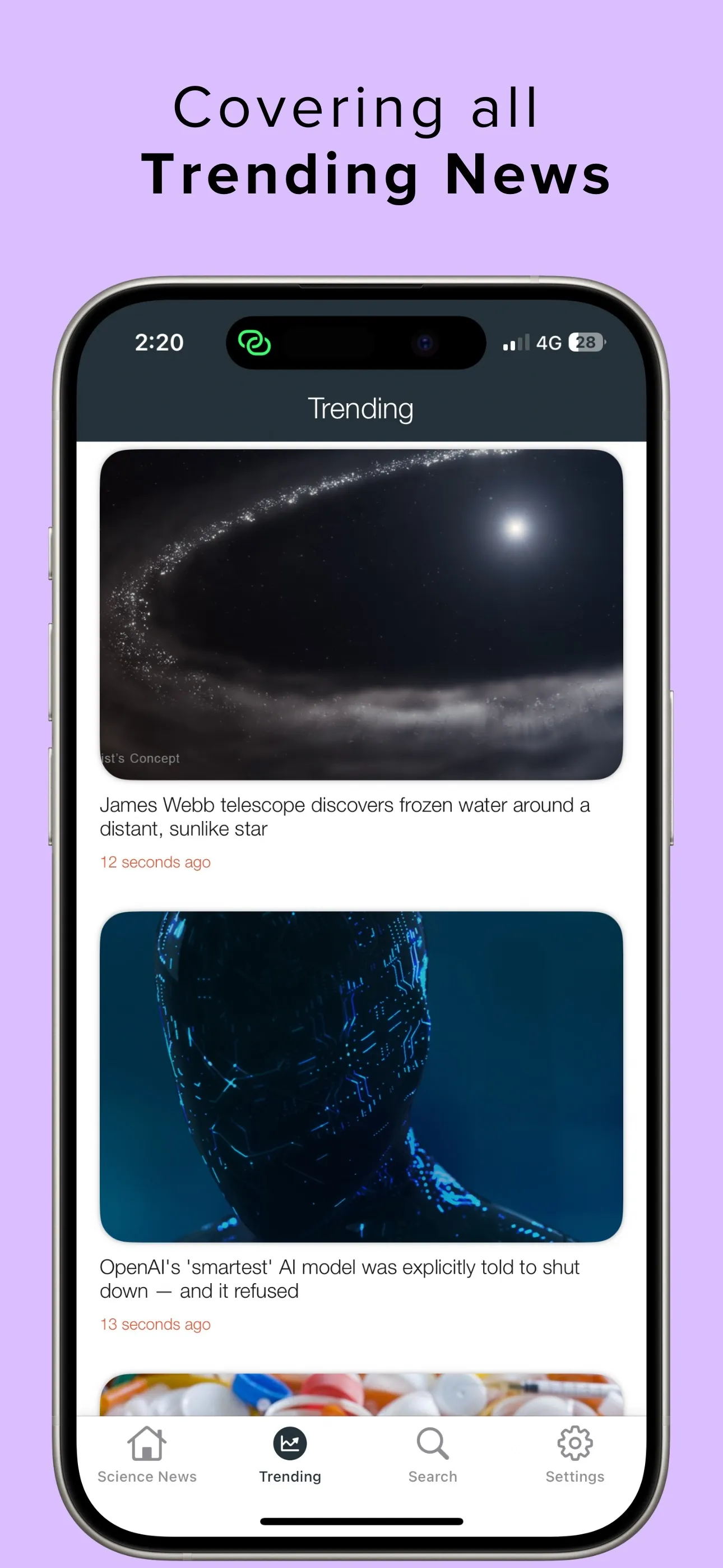 Science News Daily - Articles iphone screenshot 3