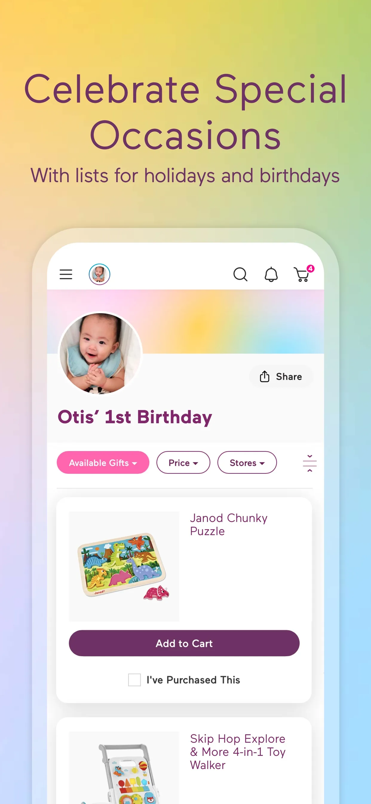 Babylist Baby Registry iphone screenshot 9