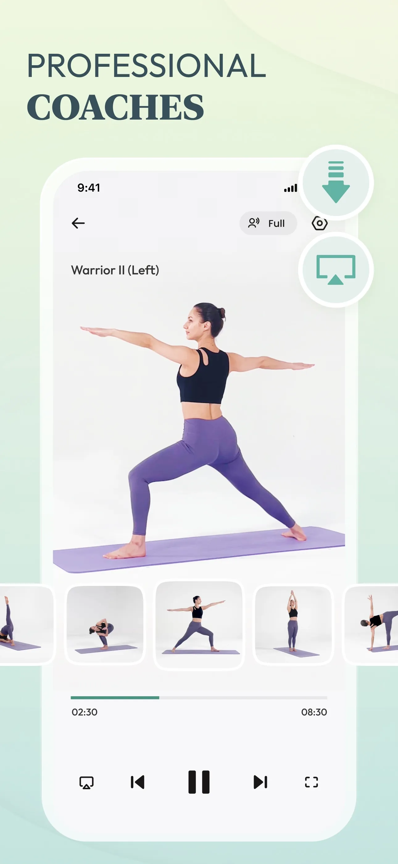Yoga for Beginners | YogaFit iphone screenshot 6