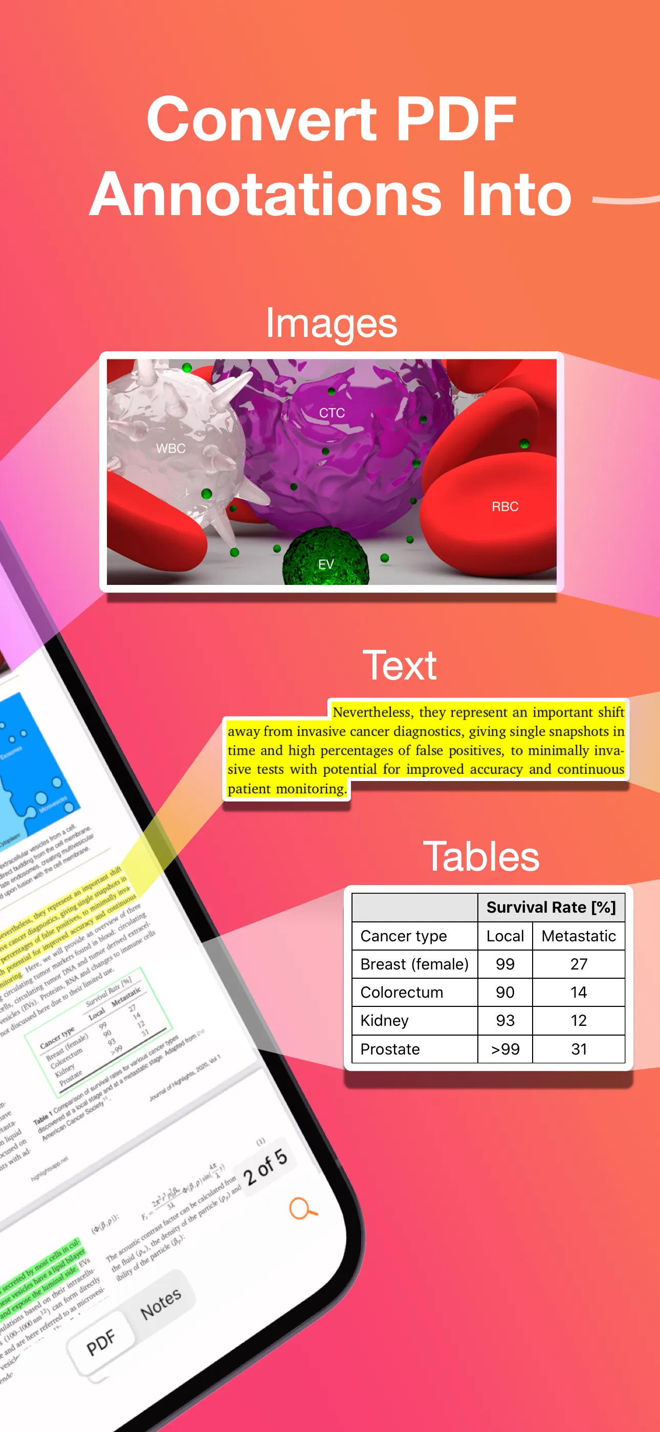 Highlights: PDF Reader & Notes iphone screenshot 3