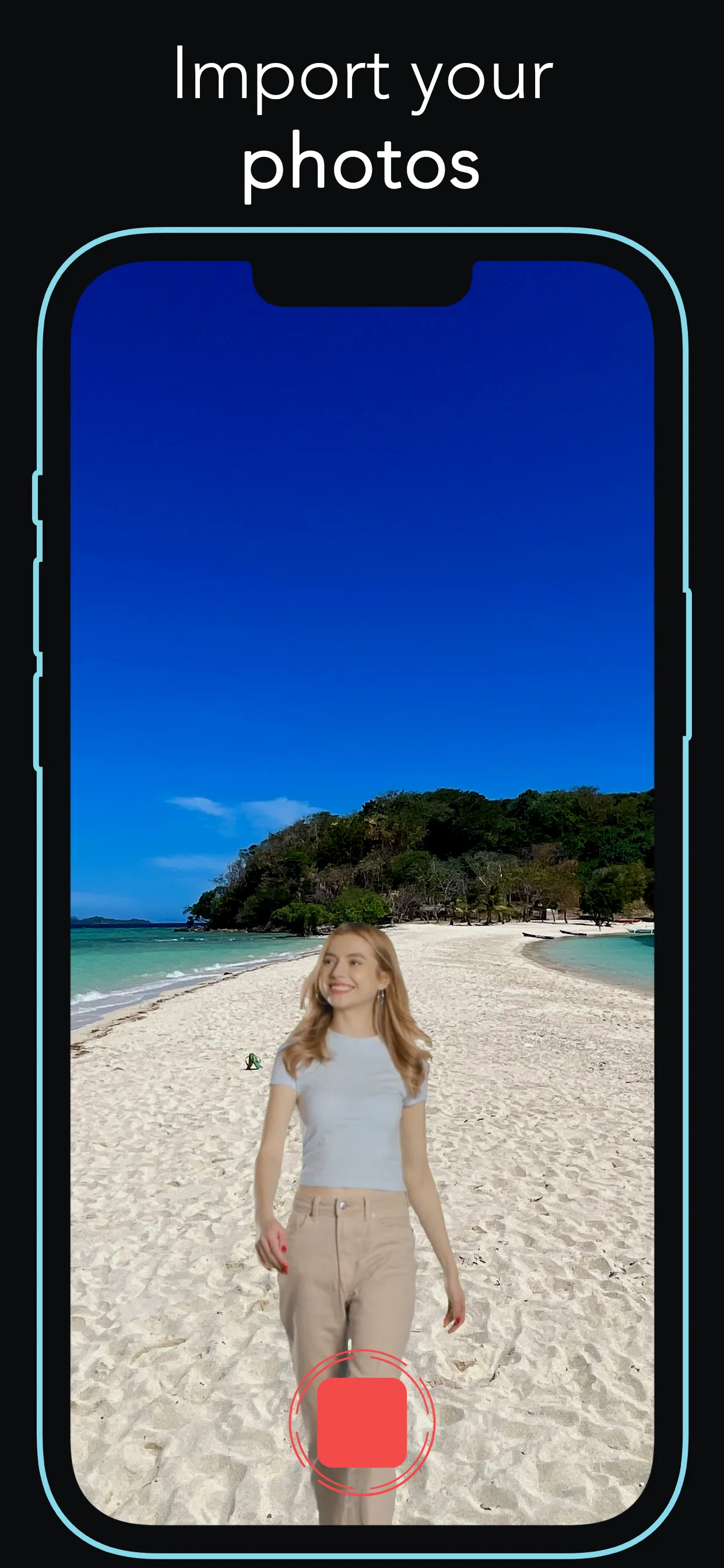 backAR Green Screen iphone screenshot 3