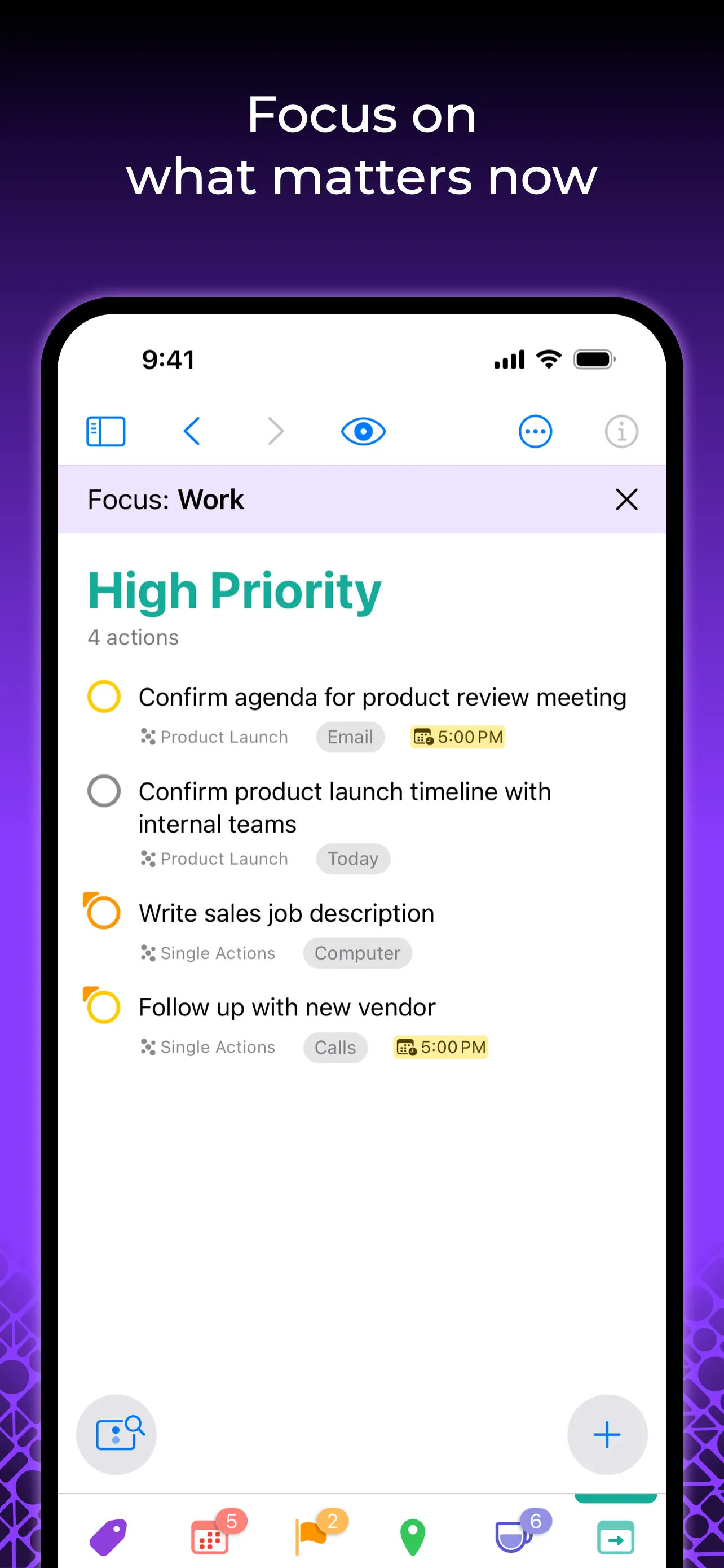 OmniFocus 4 iphone screenshot 6