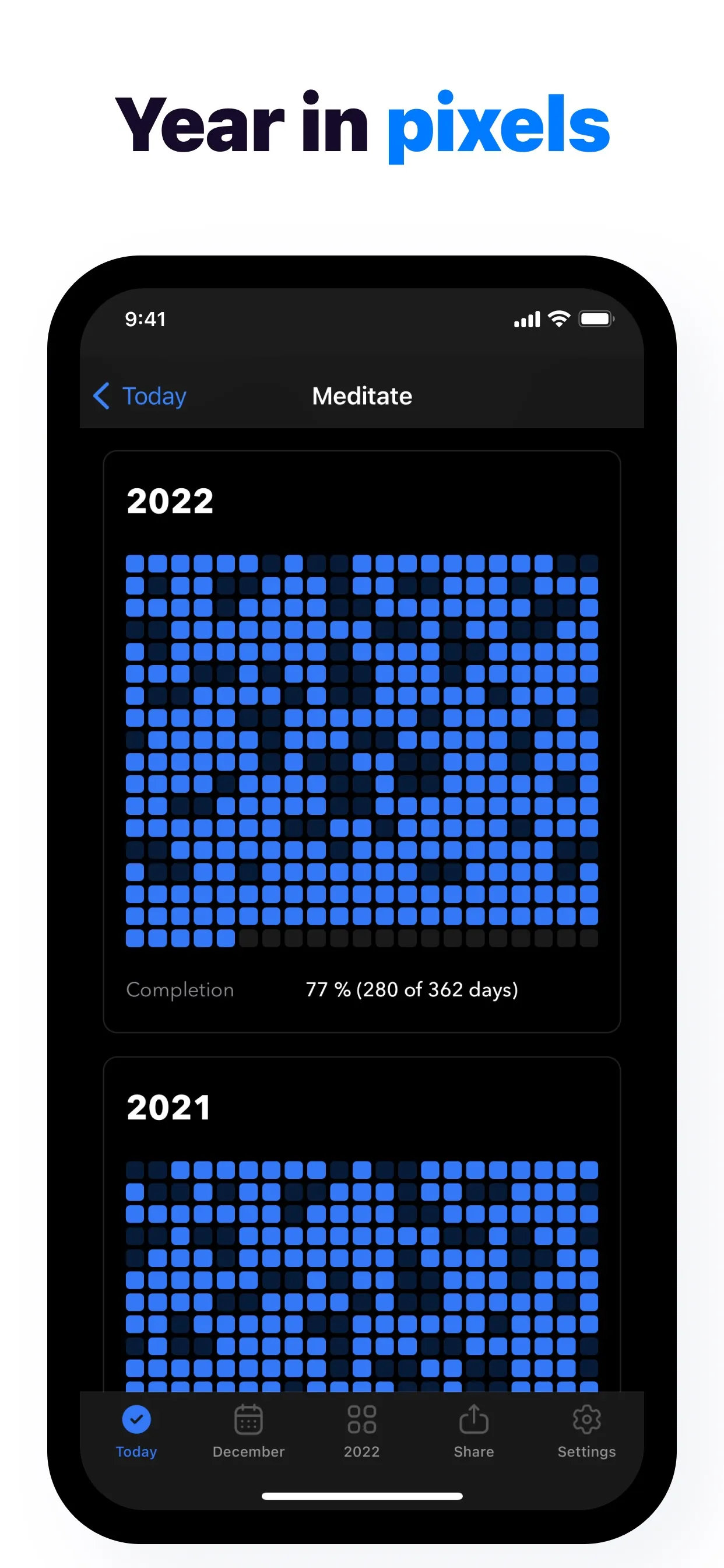 Habit Tracker Calendar: Evoday iphone screenshot 5