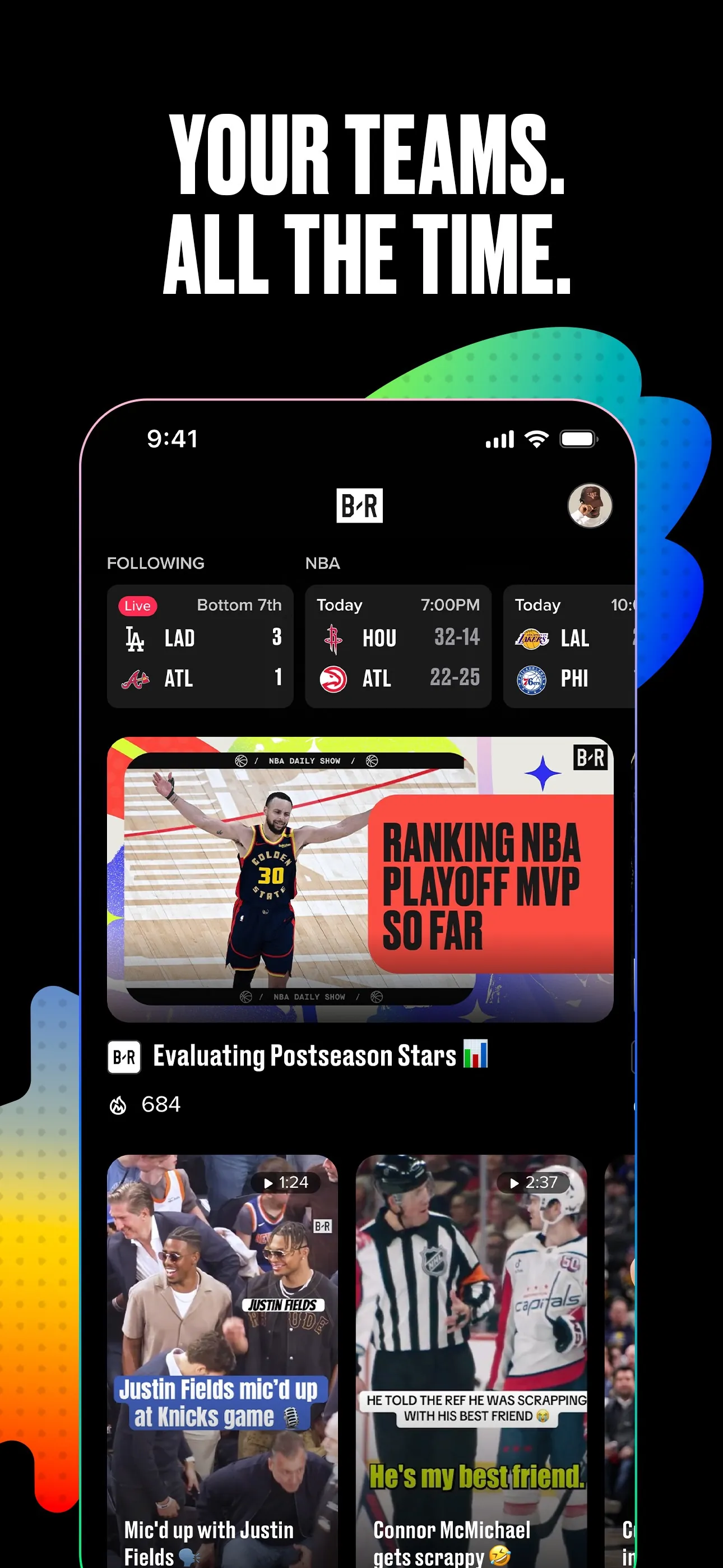 Bleacher Report: Sports News iphone screenshot 1