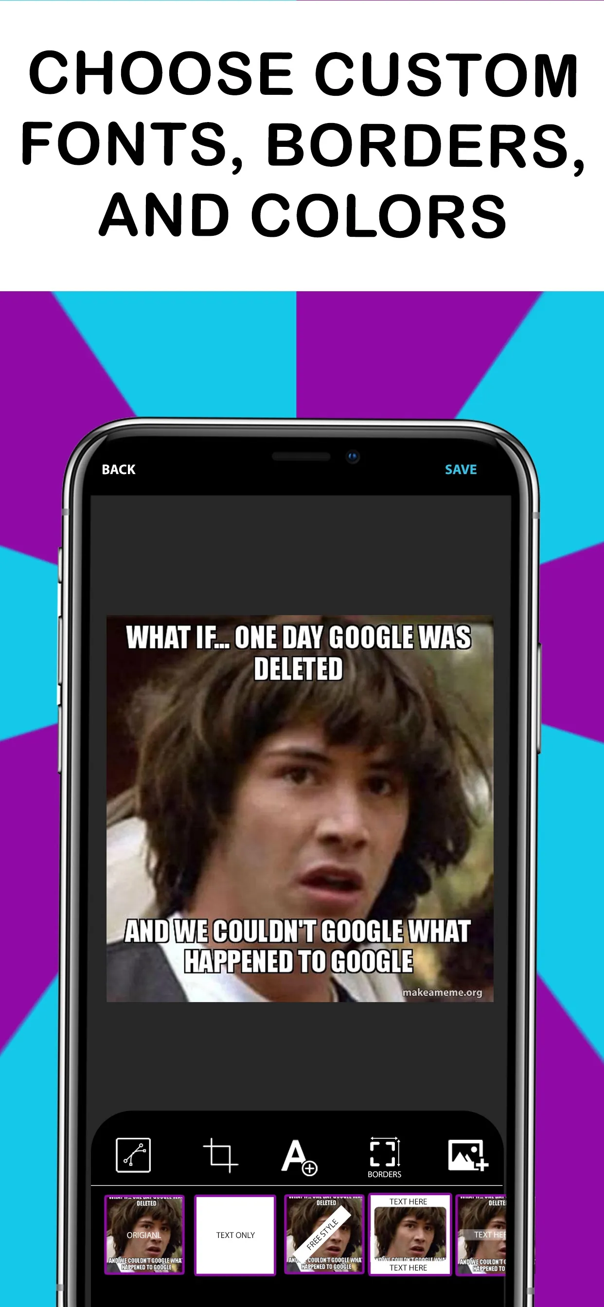 Easy Meme Maker- Funny Pics iphone screenshot 6